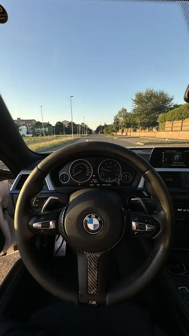 BMW 420 420d Coupe Msport auto Bianco - 1