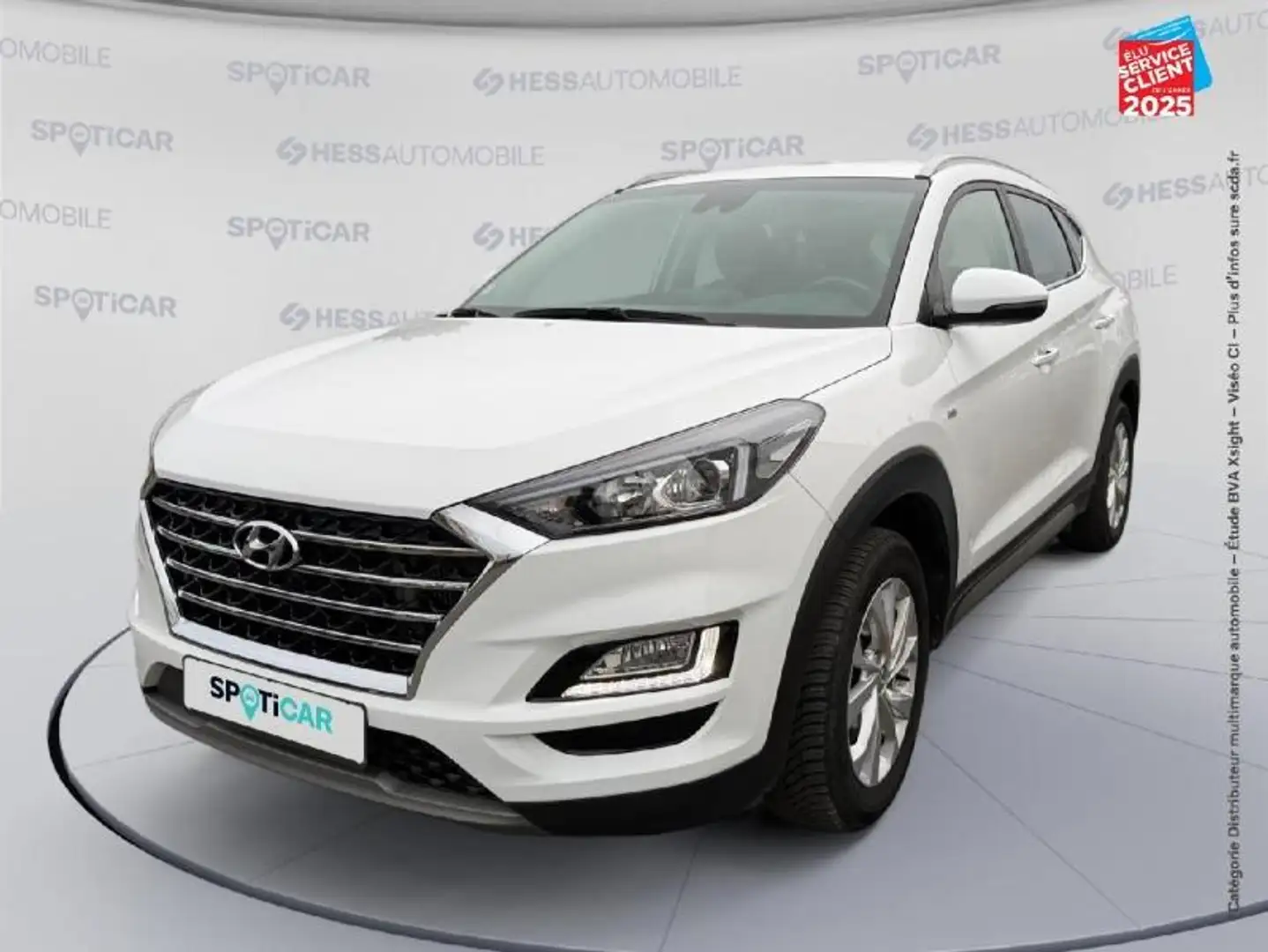 Hyundai TUCSON 1.6 CRDI 136CH HYBRID 48V CREATIVE DCT-7 EURO6D-EVAP Blanc - 1