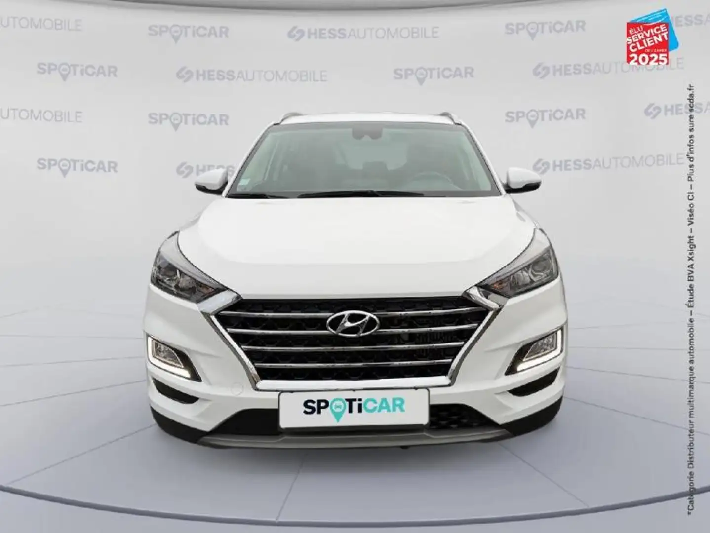 Hyundai TUCSON 1.6 CRDI 136CH HYBRID 48V CREATIVE DCT-7 EURO6D-EVAP Blanc - 2