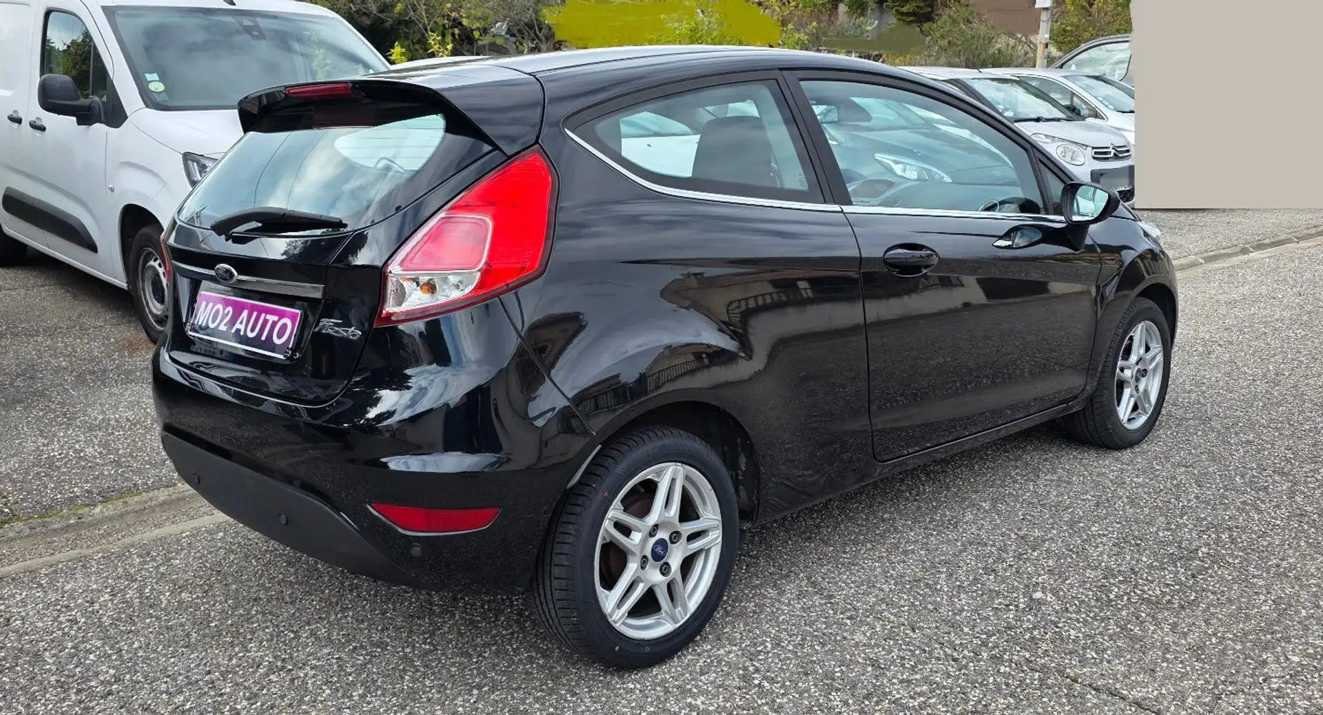 Ford Fiesta VI 1.5 TDCI 75CH TITANIUM 2014 CLIM AUTO RADAR TEL... Noir - 2