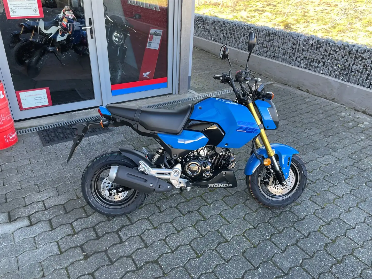 Honda MSX 125 Neufahrzeug auf Lager Bleu - 2