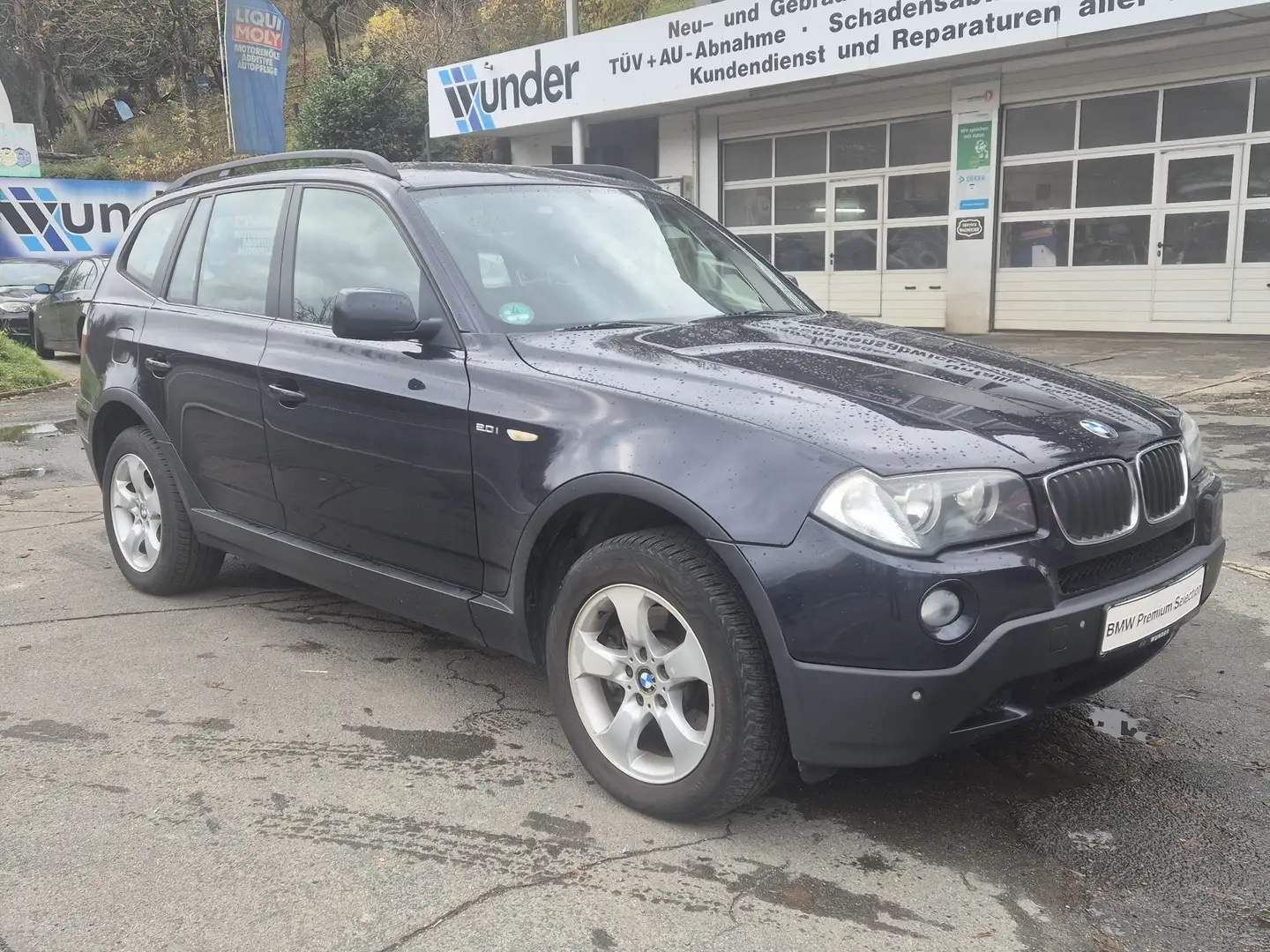 BMW X3 X3 2.0i TÜV NEU ALLRAD - Lordose PDC Teilleder Blau - 2