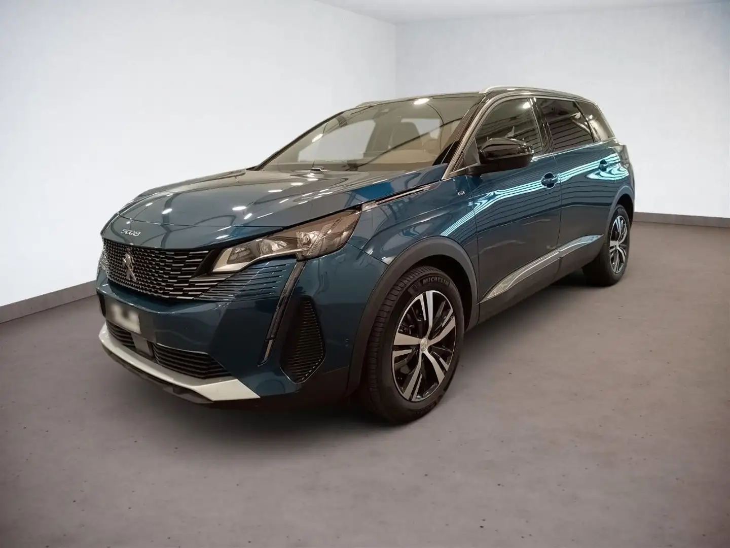 Peugeot 5008 GT HYBRID 145PS DSC6 *7 SITZER*PANO* Blau - 2