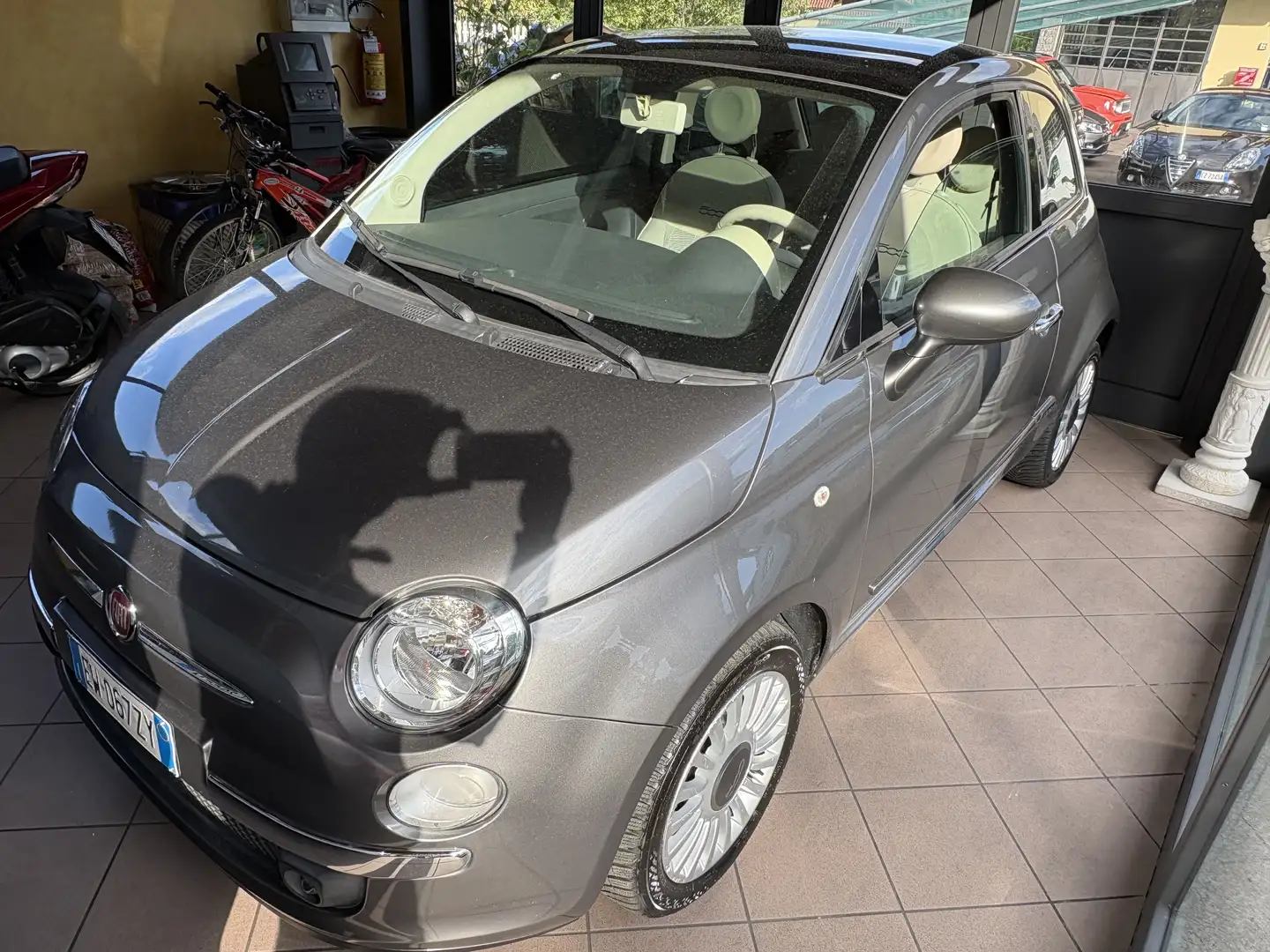 Fiat 500 1.2 Lounge Gpl 69cv GPL 2035 DISP ANBHE BENZINA - 2