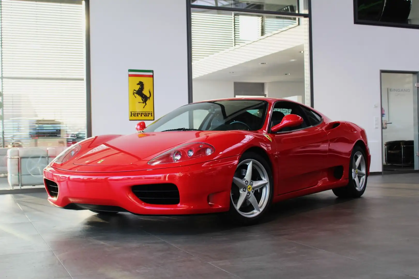 Ferrari 360 MODENA F1 19800 KM! & DEUTSCHES FAHRZEUG Rot - 2