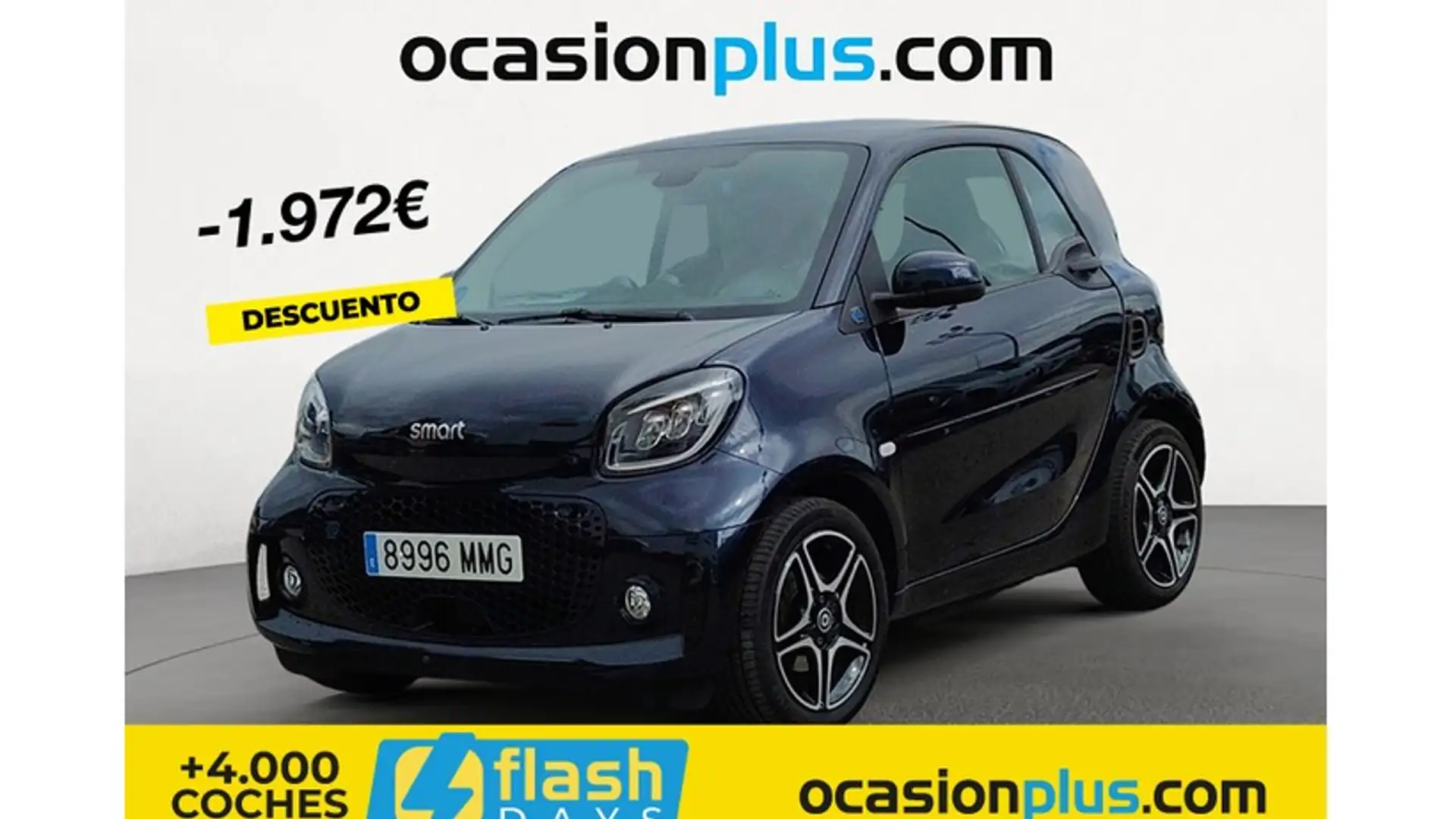 smart forTwo Coupé EQ Azul - 1