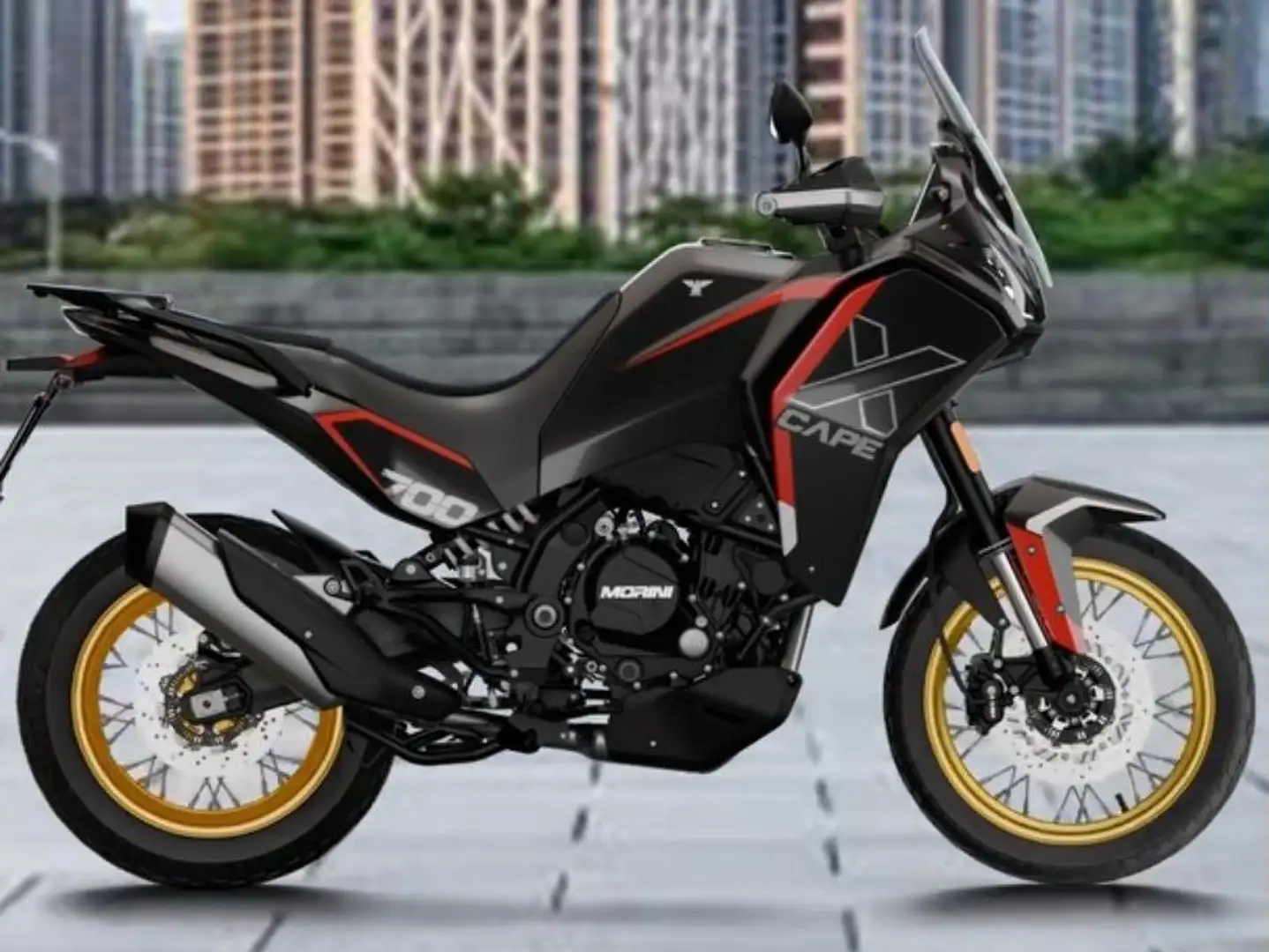 Moto Morini X-Cape 700 Gold Чорний - 1