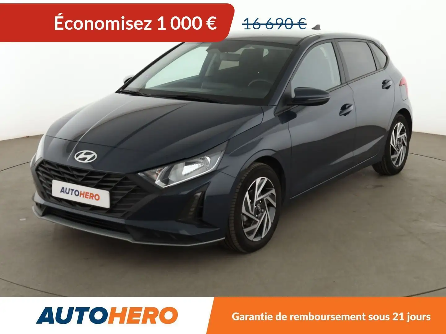 Hyundai i20 1.2 Intuitive Gris - 1