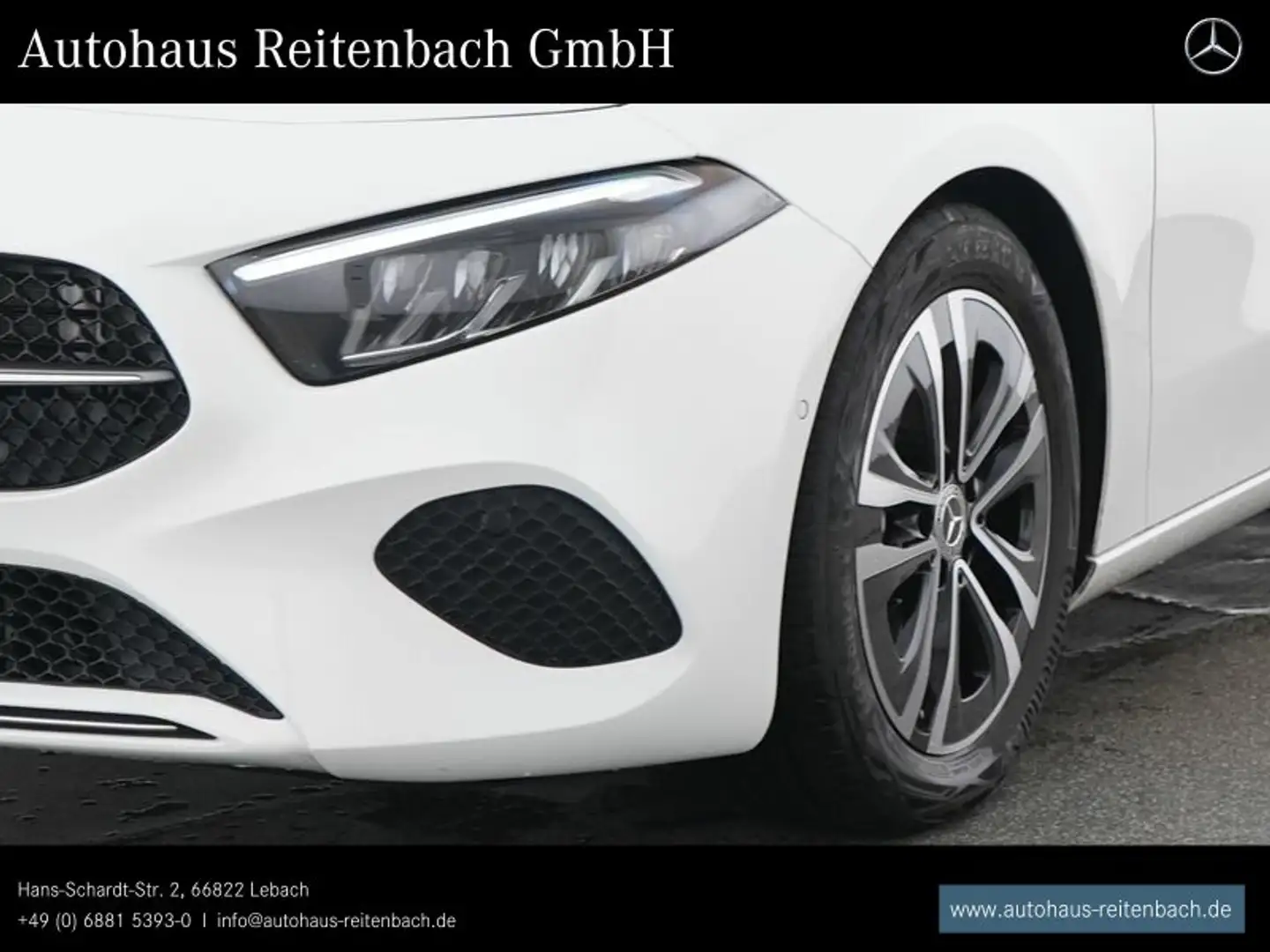 Mercedes-Benz A 180 A180 PROGRESSIVE+AHK+KAMERA LED+TOTW+LENK&SITZHZ Weiß - 2