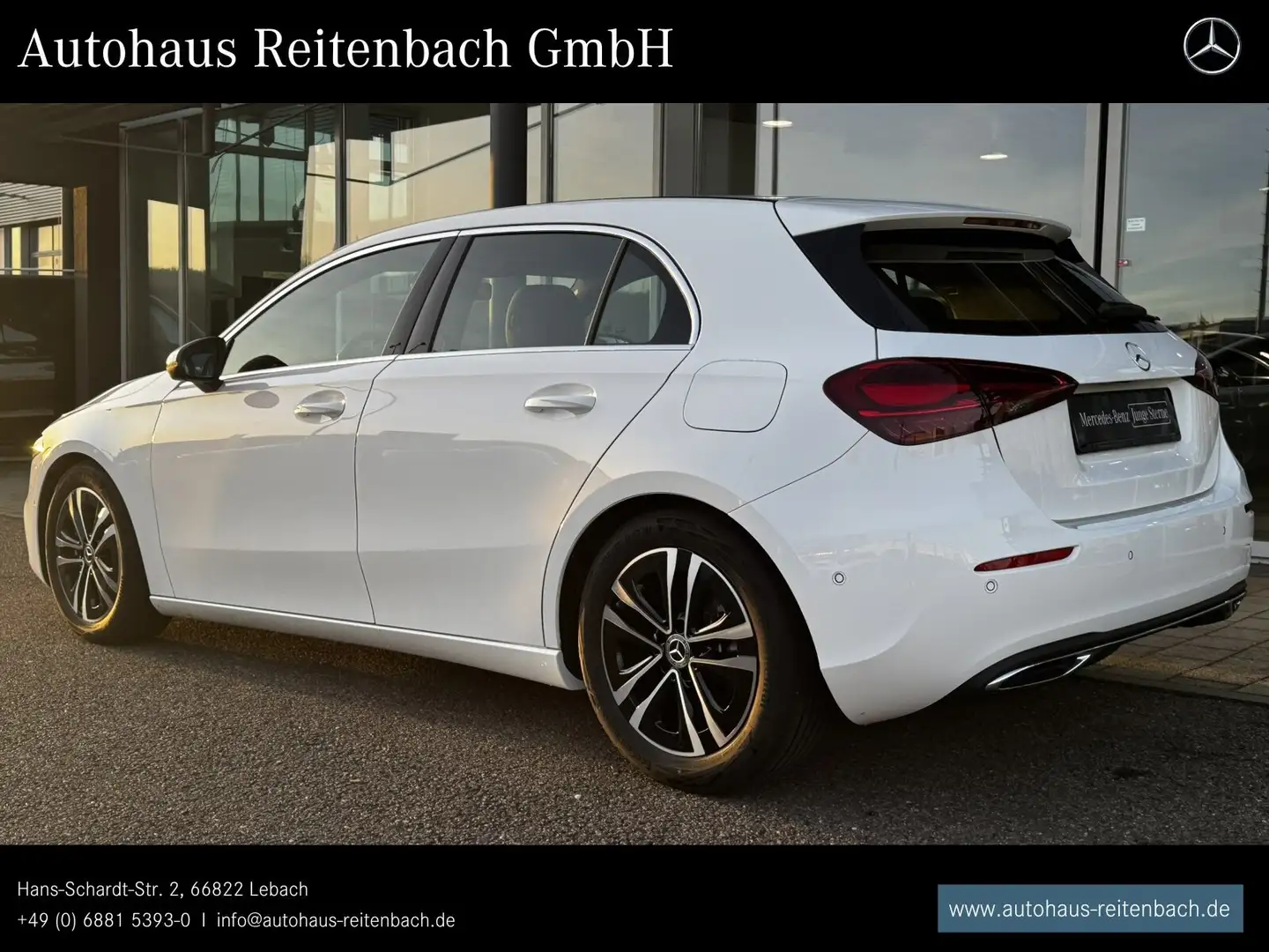 Mercedes-Benz A 180 A180 PROGRESSIVE+AHK+KAMERA LED+TOTW+LENK&SITZHZ Weiß - 2