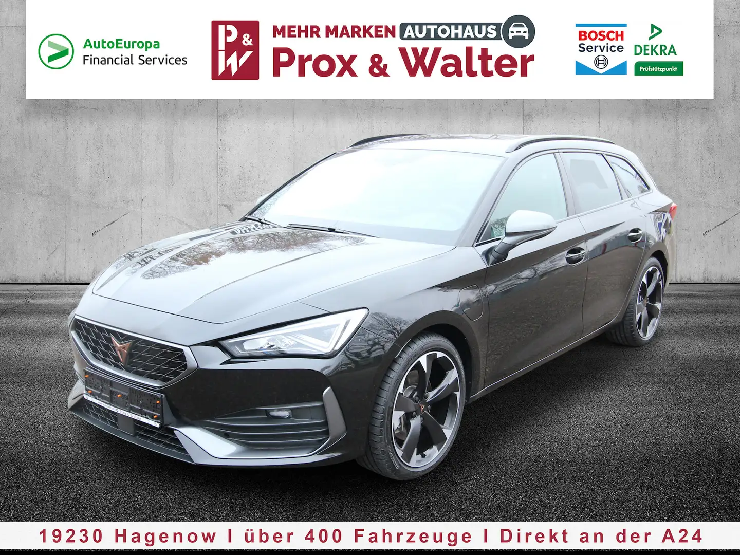 CUPRA Leon Sportstourer e-HYBRID 6-DSG NAVI+LED+ACC Schwarz - 2