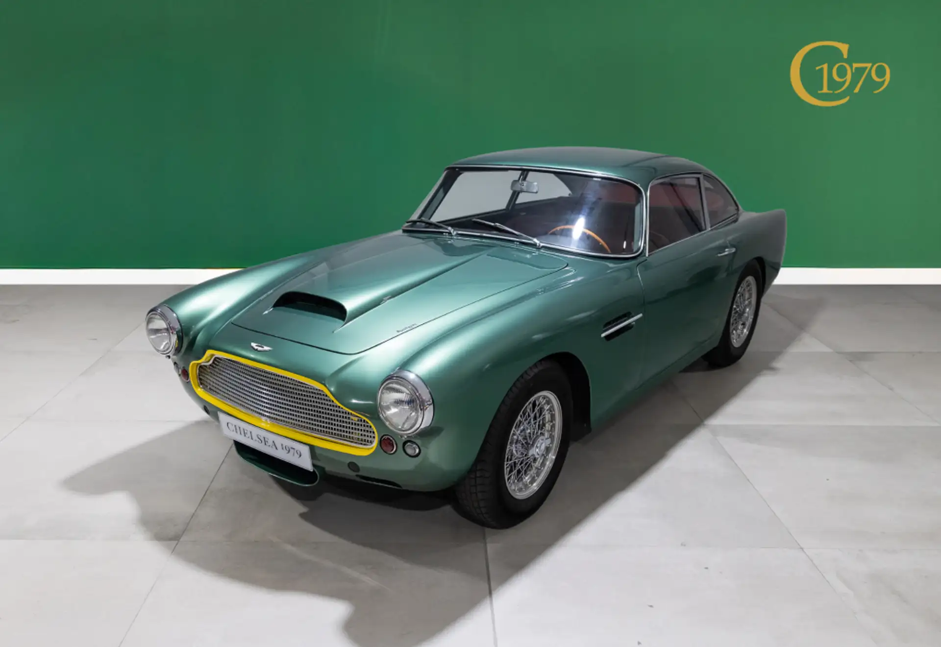 애스턴마틴 DB4 Series 2 – Chassis DB4/427/L 1960 청록 사진 1