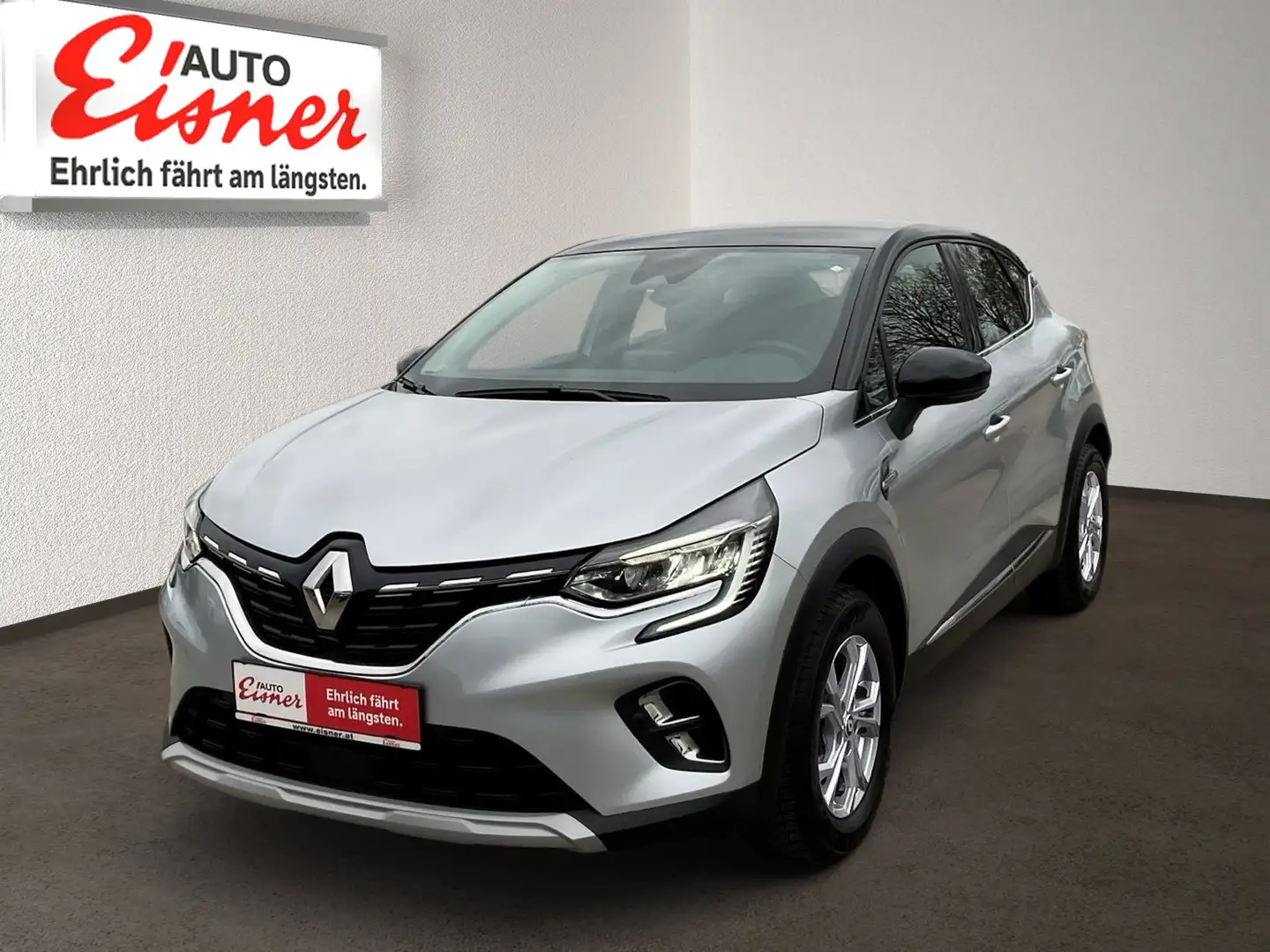 Renault Captur TCE 90 INTENS TOP Zustand Silber - 2