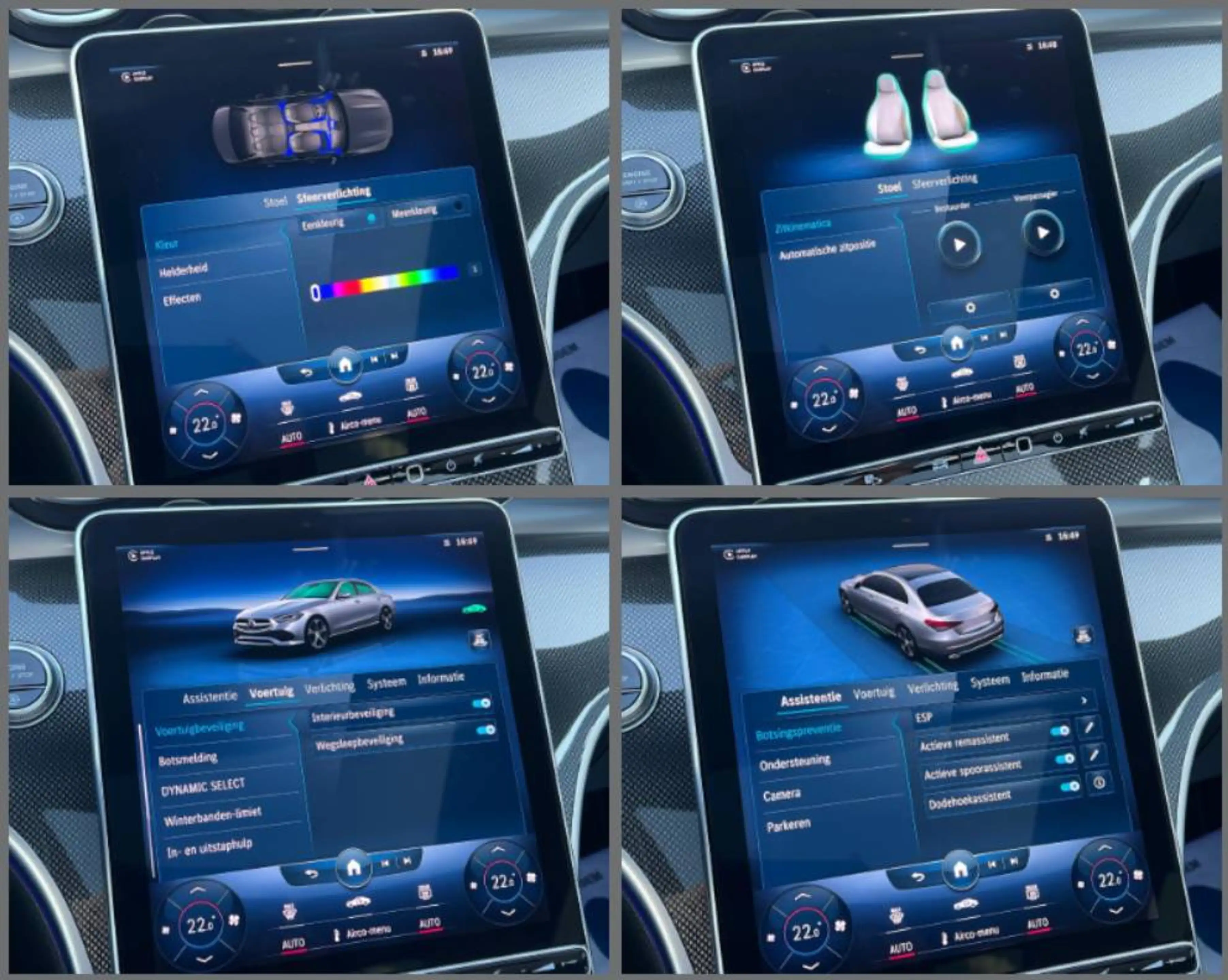 Mercedes-Benz C 180 AMG Line C63 Look- Uitlaatsysteem! Pano- 360°camera- HeadUp- FuLL- Garantie! — photo 15