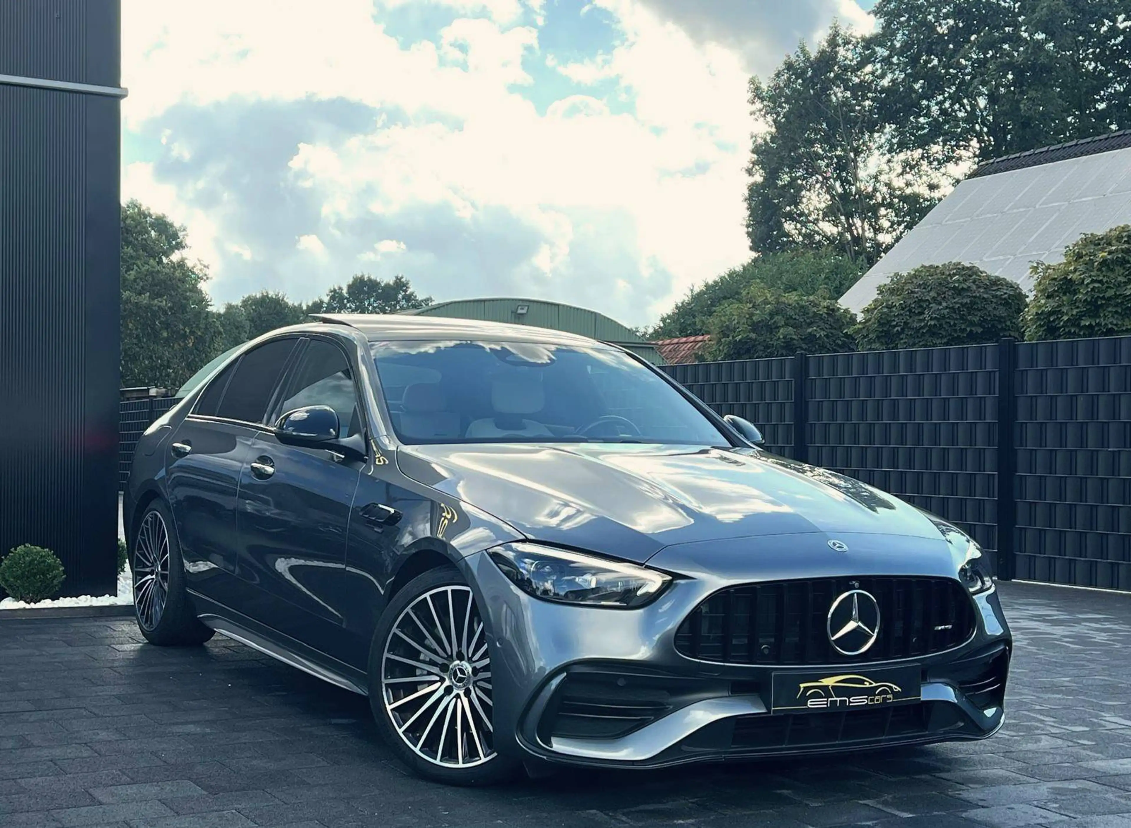 Mercedes-Benz C 180 AMG Line C63 Look- Uitlaatsysteem! Pano- 360°camera- HeadUp- FuLL- Garantie! — photo 5