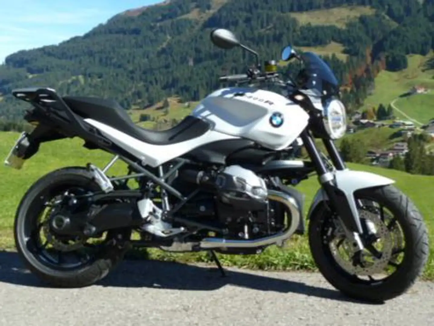 BMW R 1200 R BMW R1200R Darkwhite Blanc - 2