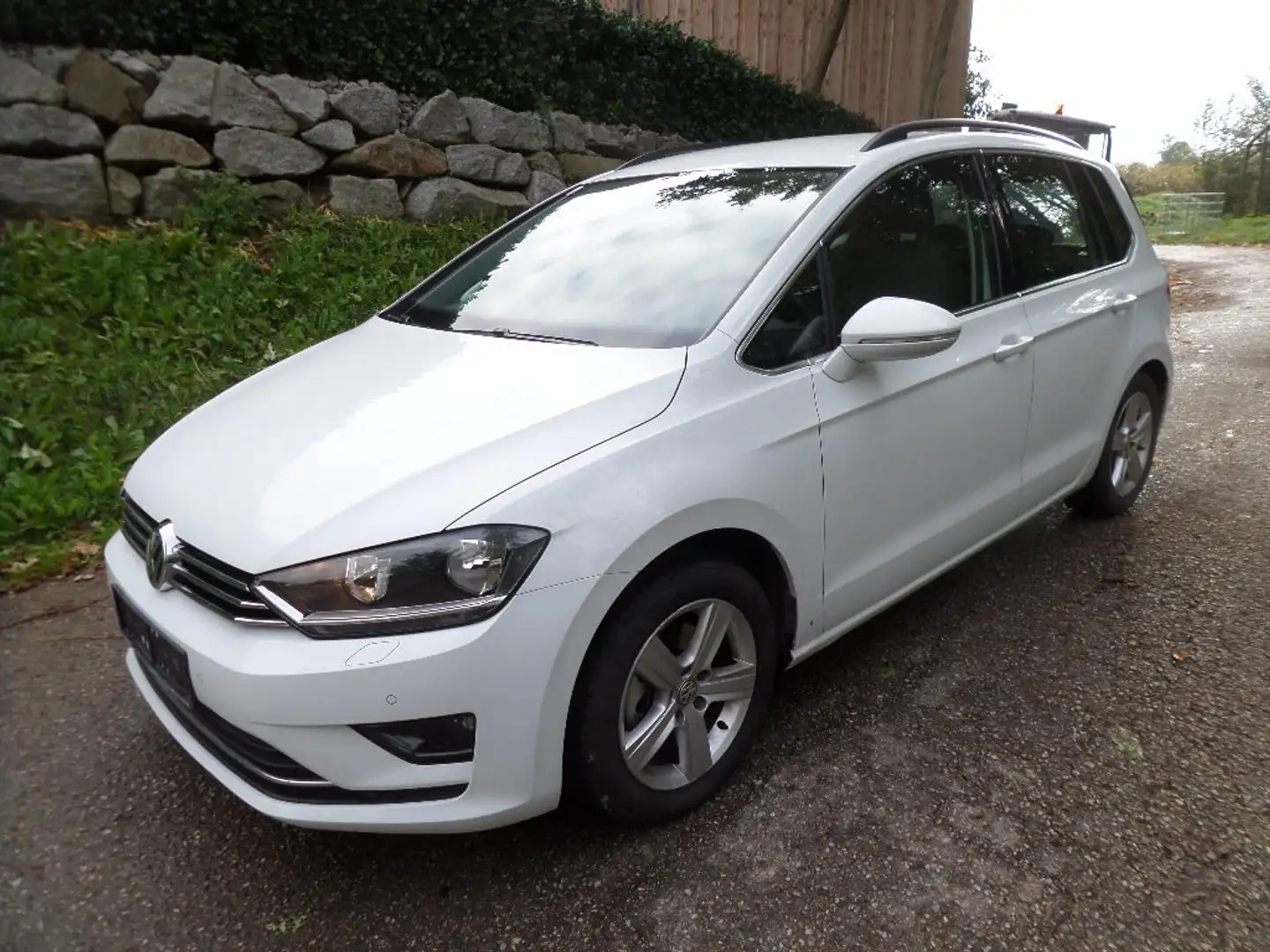 Volkswagen Golf Sportsvan Golf Sportsvan Highline 1,6 BMT TDI DSG Highline Blanc - 1