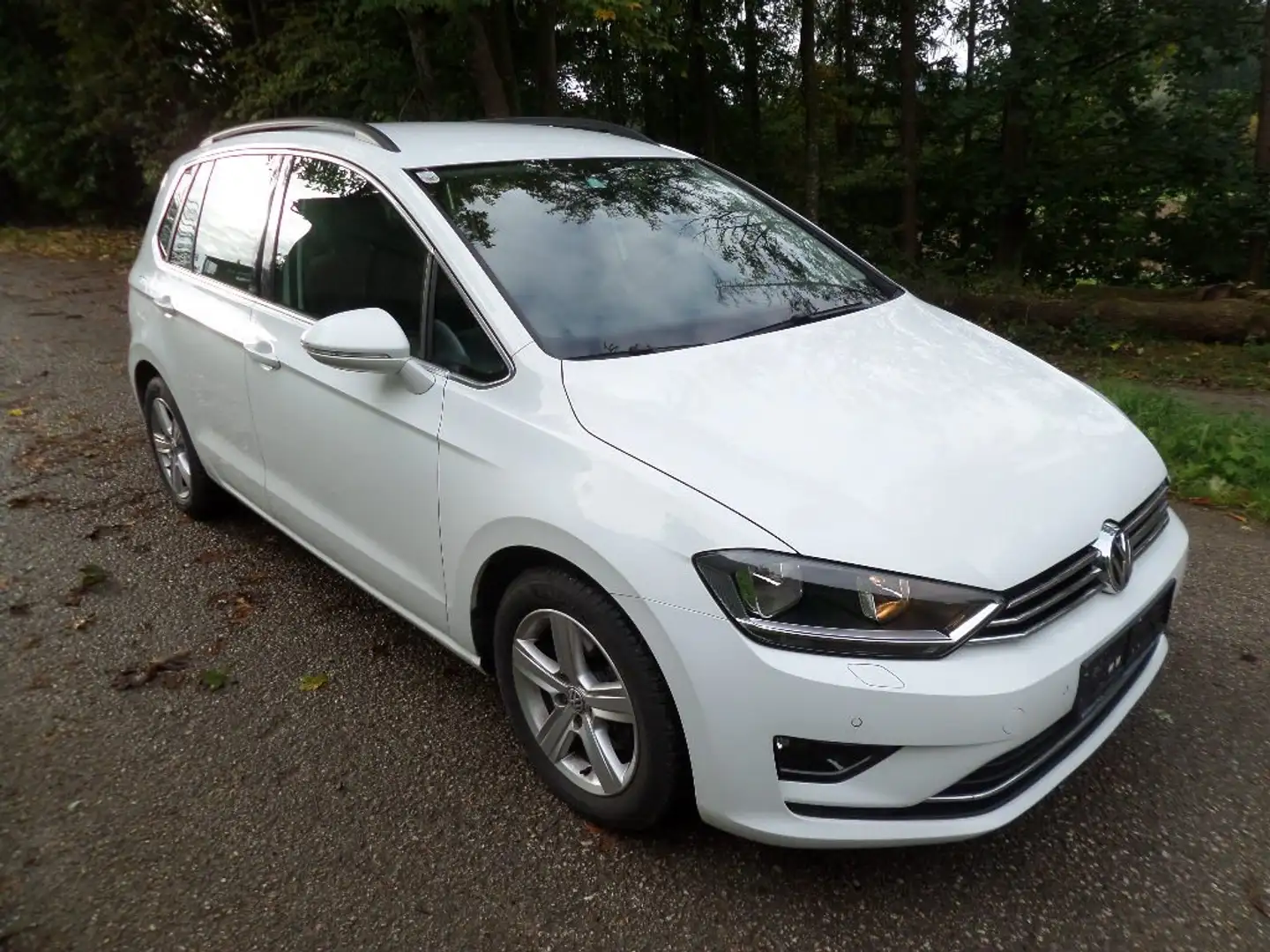 Volkswagen Golf Sportsvan Golf Sportsvan Highline 1,6 BMT TDI DSG Highline Blanc - 2