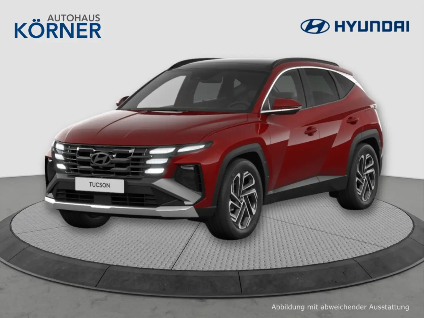 Hyundai TUCSON PLUG-IN-HYBRID 1.6 T-GDI N LINE SITZ+ASSISTENZPAKE Rot - 1