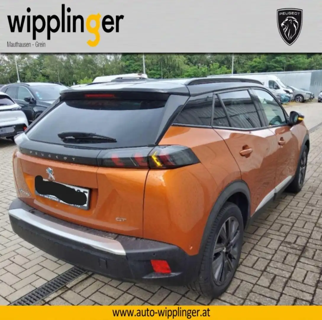 Peugeot 2008 -e GT Pack 136PS Elektro 3-phasig LP 45.964,- Orange - 2
