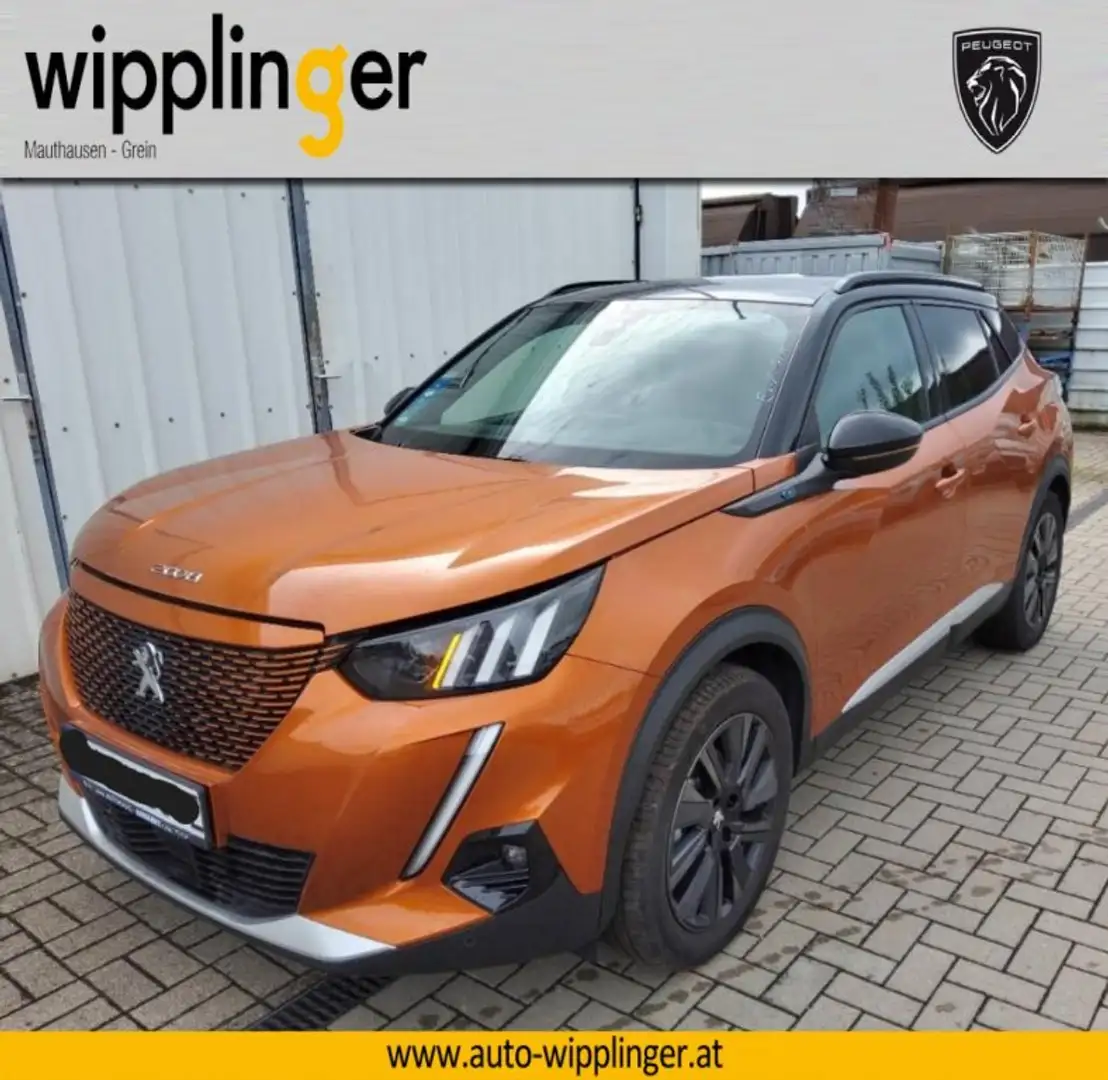 Peugeot 2008 -e GT Pack 136PS Elektro 3-phasig LP 45.964,- Orange - 1