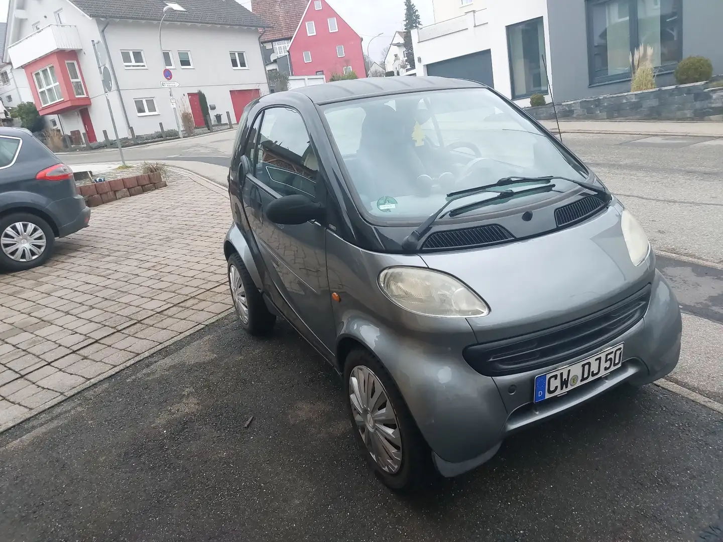 smart city-coupé/city-cabrio Smart 2001 neue TÜV Gris - 2