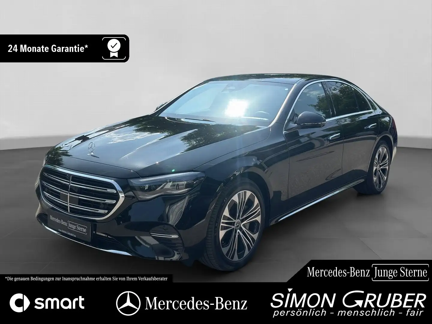 Mercedes-Benz E 400 e Exclusive Pano Sitzklima HUD Burm4 Leder Чёрный - 1