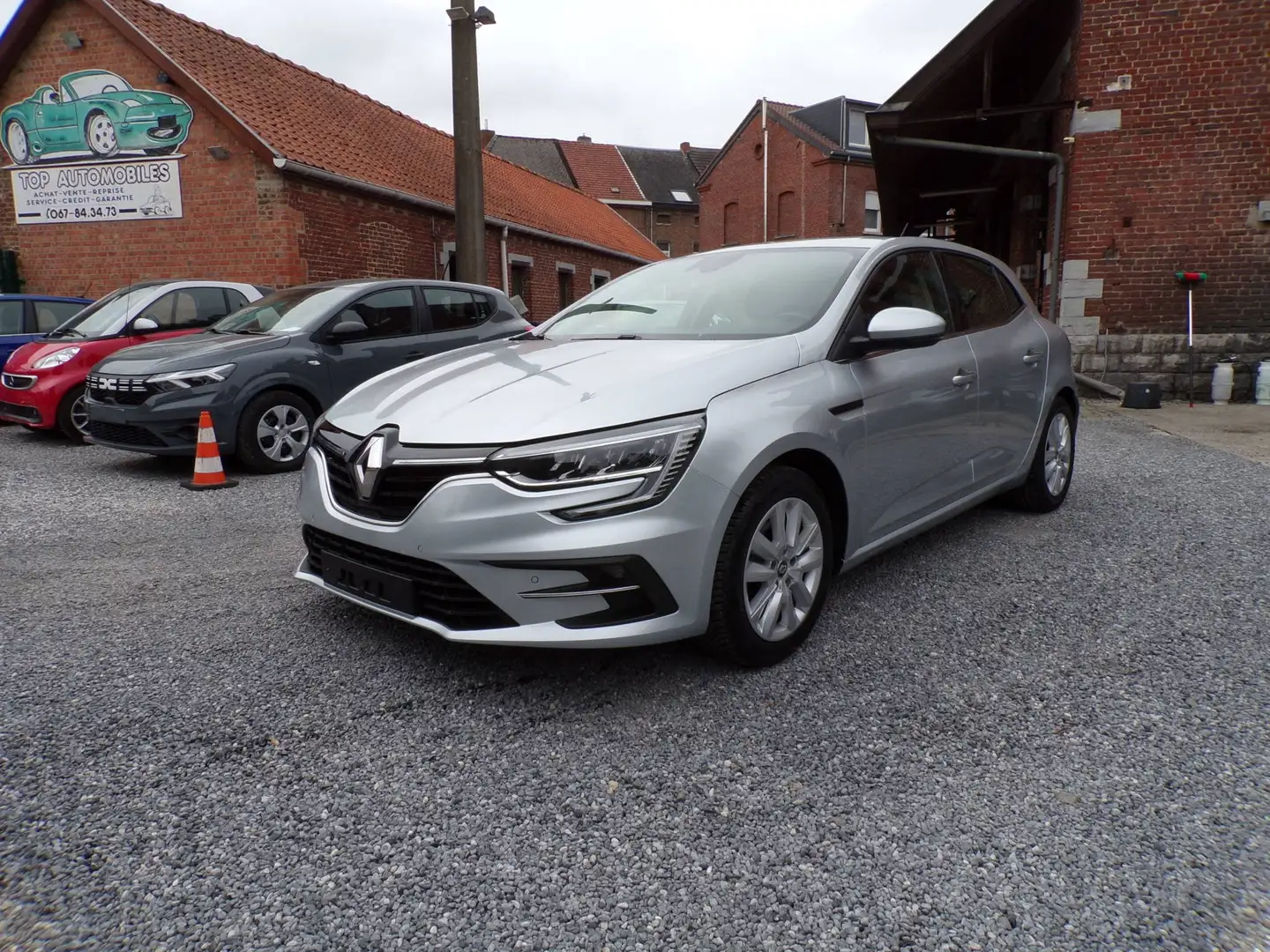 Renault Megane Megane 1.5 Blue dCi Zen (EU6D) Zilver - 1