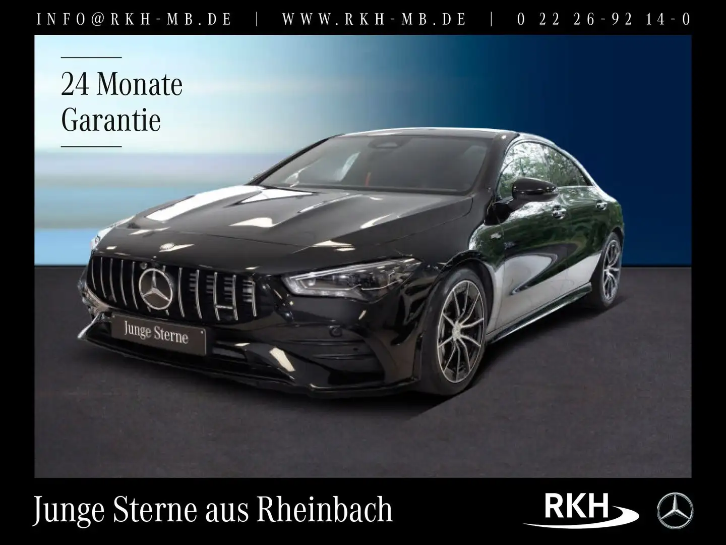 Mercedes-Benz CLA 35 AMG Mercedes-AMG CLA 35 4MATIC Coupé AMG Line/Pano Schwarz - 1