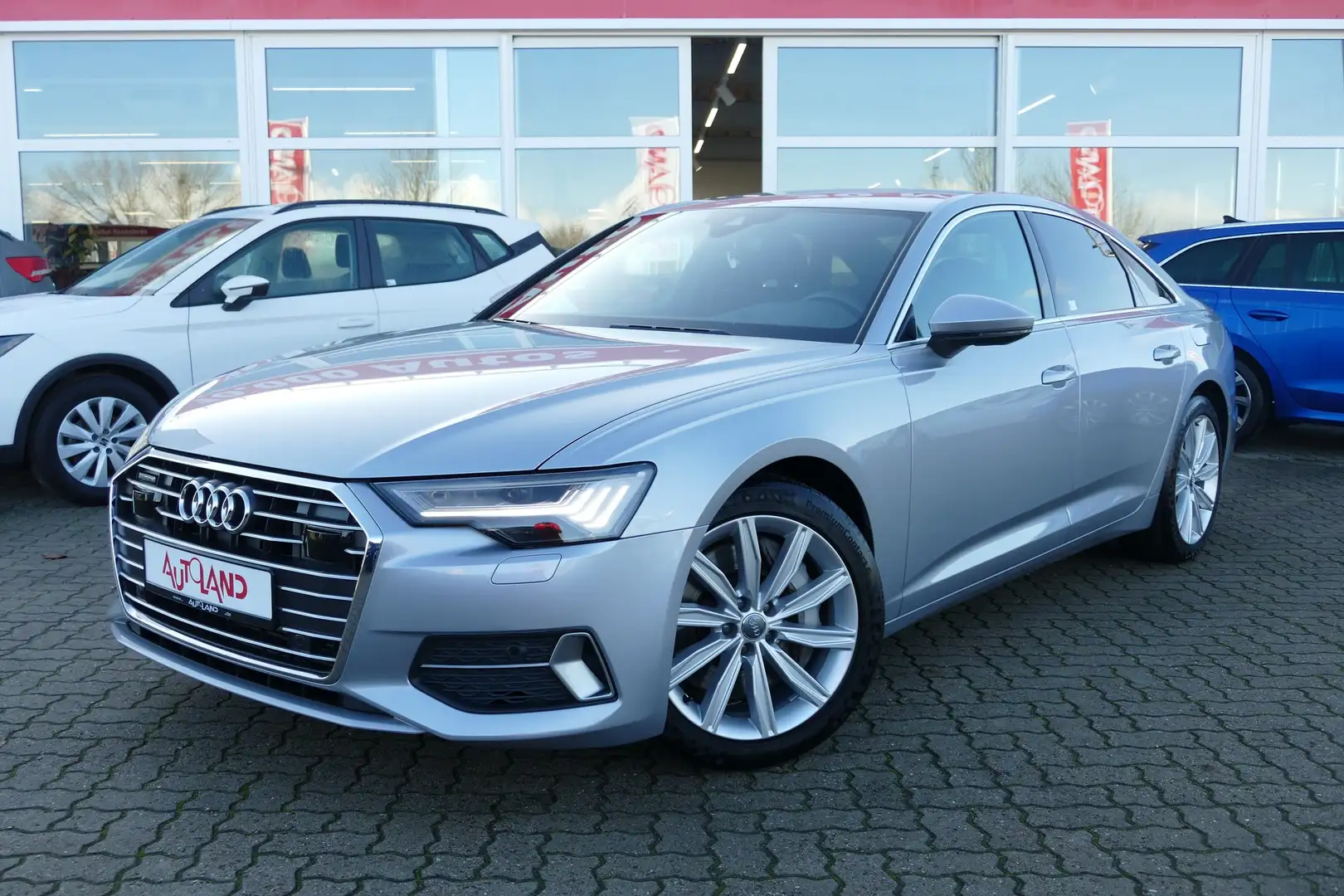 Audi A6 50 2.0 TFSI e quattro sport LED Navi ACC AHK Silber - 2
