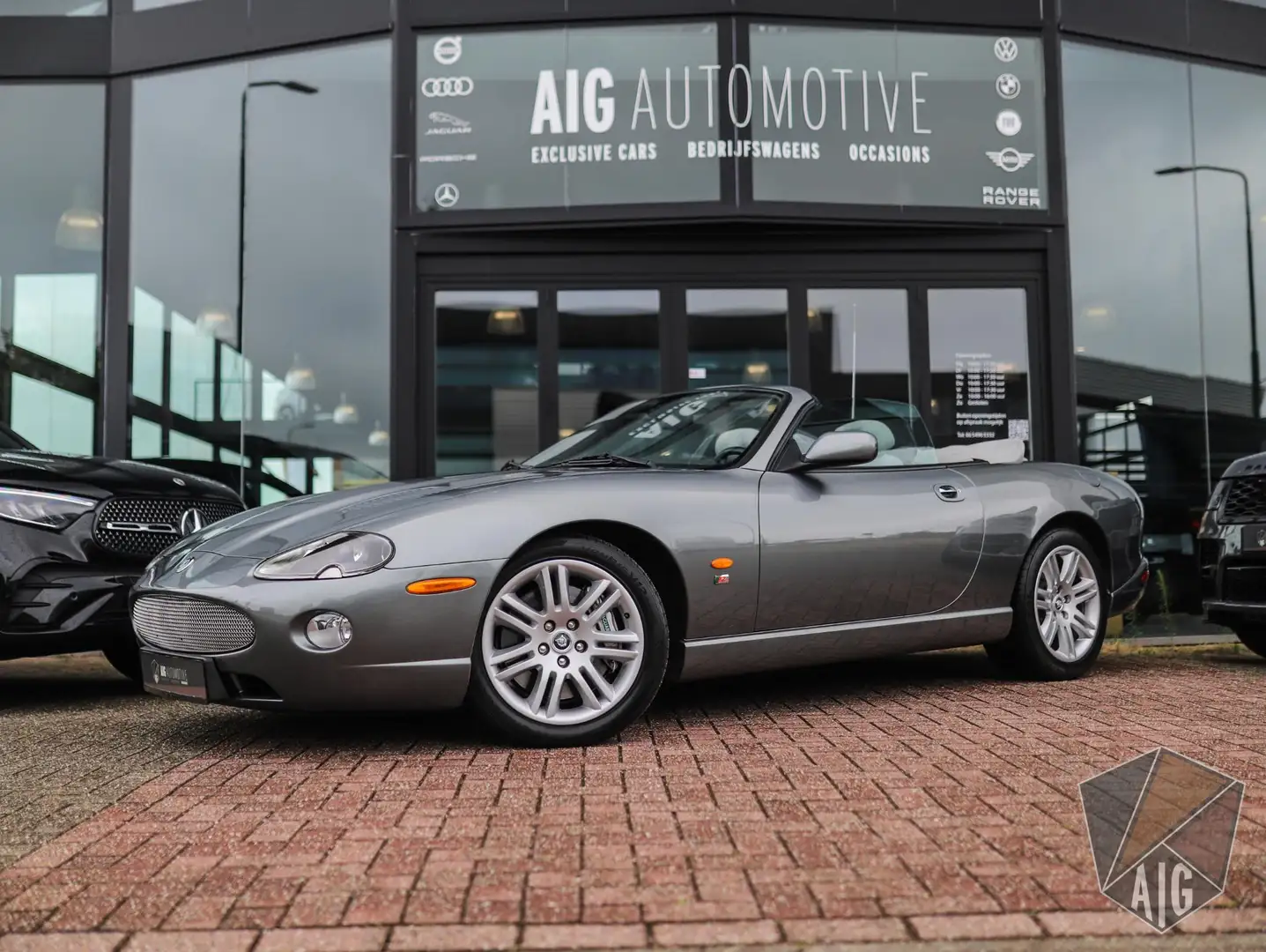 Jaguar XKR 4.2 V8 Convertible | Alpine Sound | Memory | Leder Gris - 1