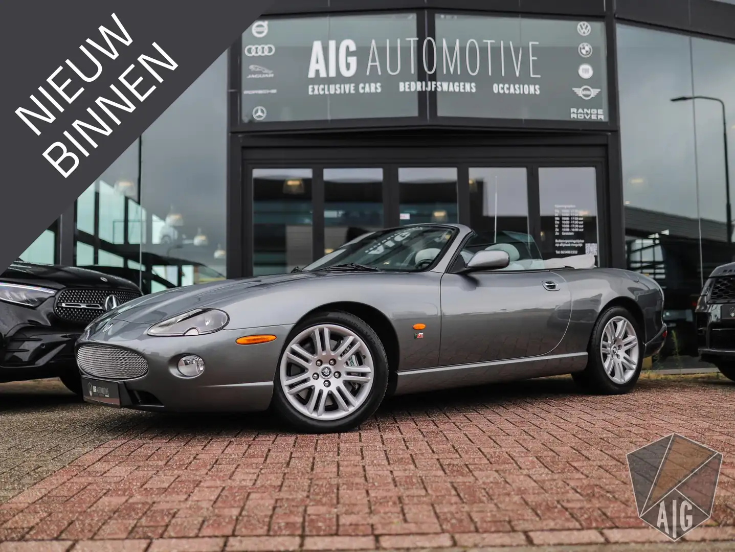Jaguar XKR 4.2 V8 Convertible | Alpine Sound | Memory | Leder Gri - 1