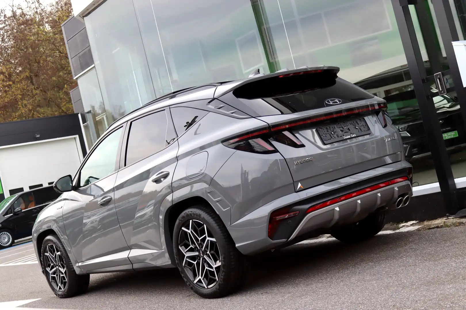 Hyundai TUCSON 1.6CRDi MHEV 136CV N-LINE BTE AUTO PANO FULL FULL Gris - 2