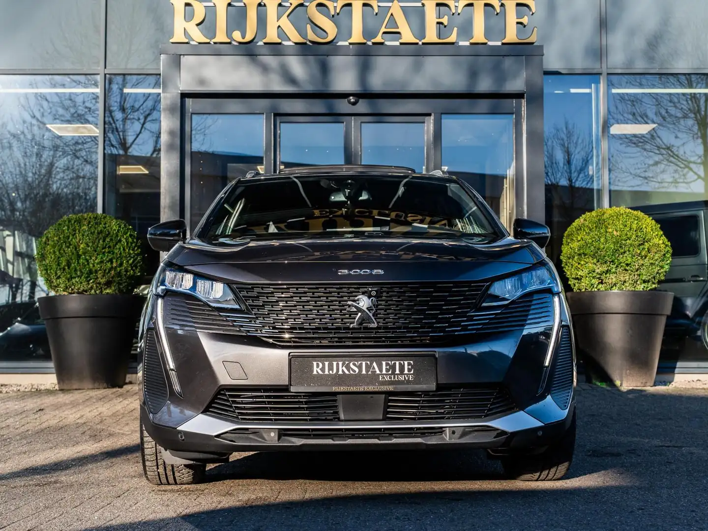 Peugeot 3008 1.6 Hybrid Allure|PANO|LEDER|360°|18''|180PK Gris - 2