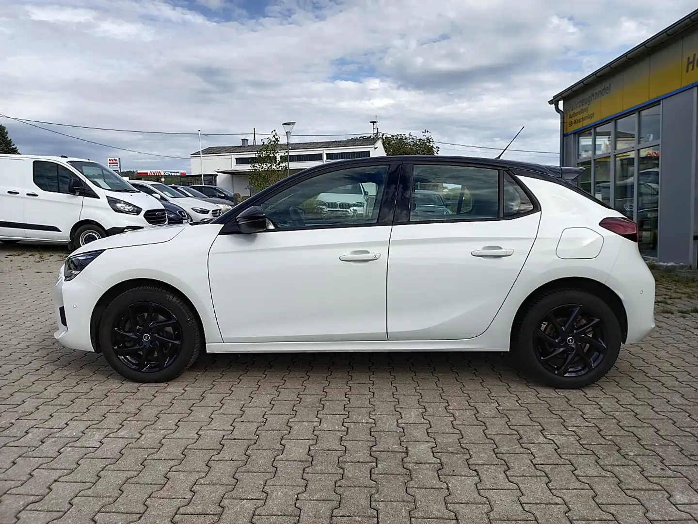 Opel Corsa F 1,2 GS-Line Aut. *LED*APP*RFK*PDC*NAVI Weiß - 2