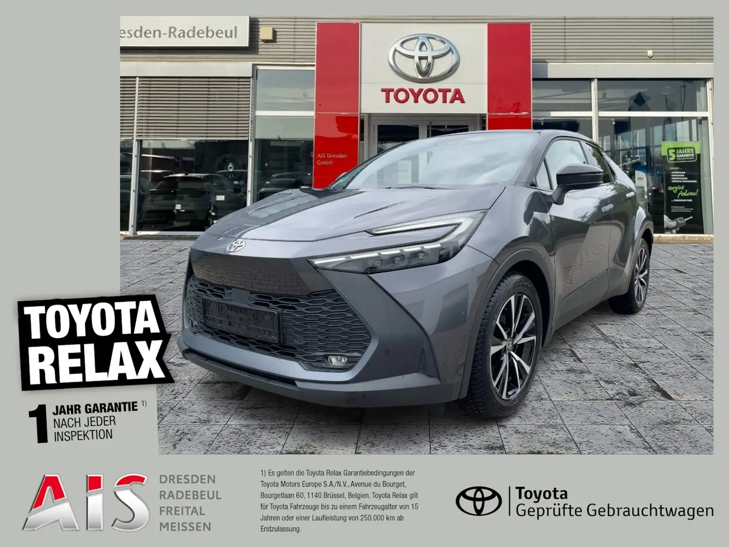 Toyota C-HR 1.8 Hybrid Team D Navi*KAM*DAB*SHZ*el.Heck Gris - 1
