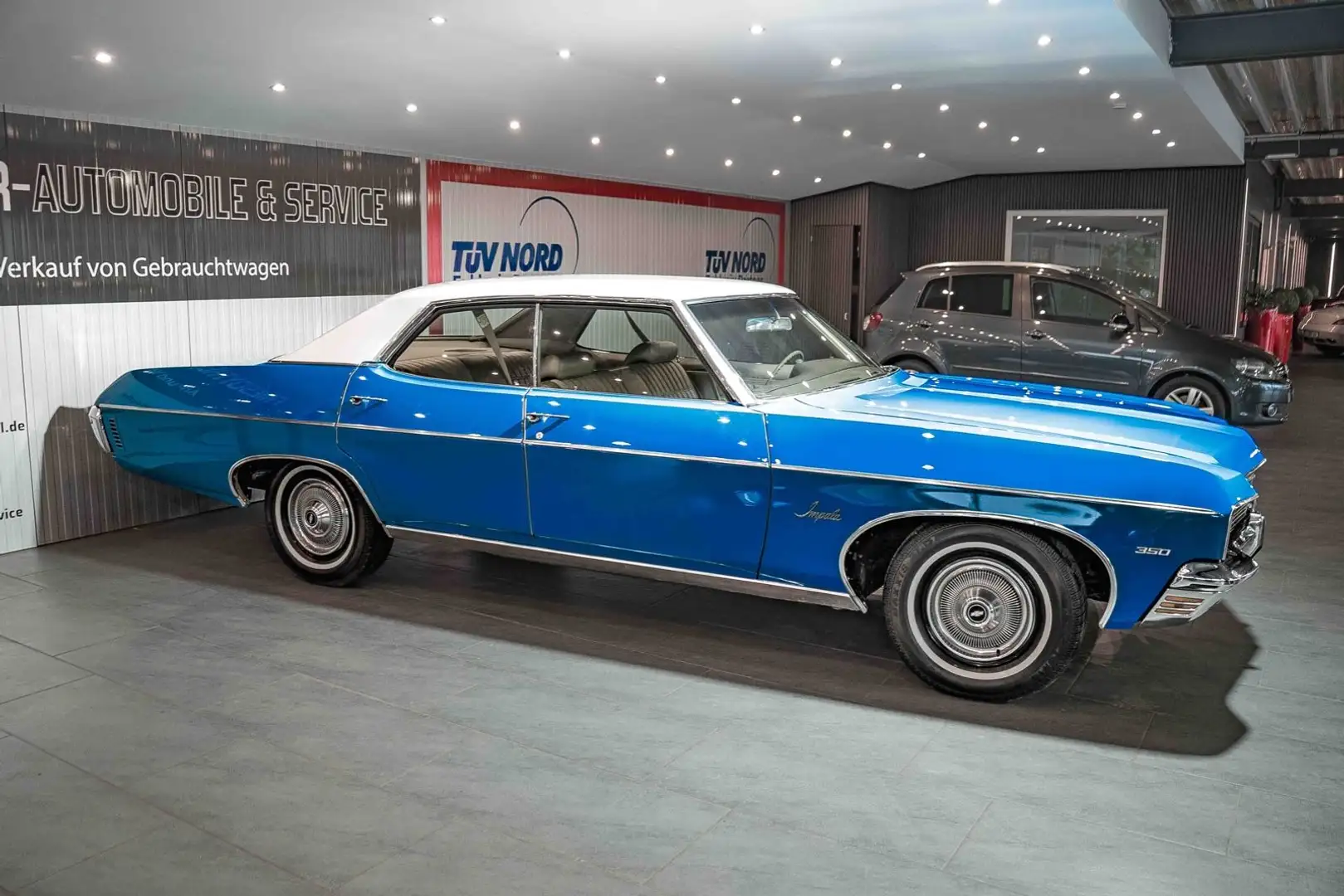 Chevrolet Impala V8 350 Automatik H-Kennzeichen - top Zust Blau - 2