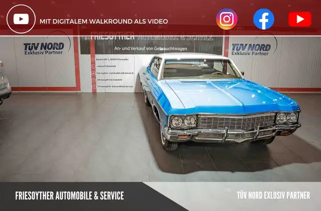 Chevrolet Impala V8 350 Automatik H-Kennzeichen - top Zust