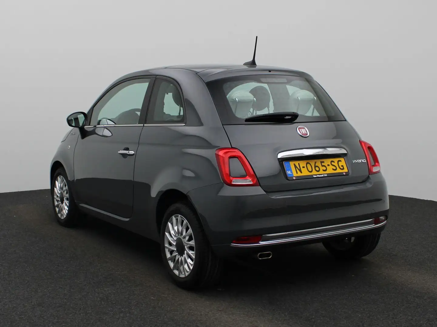 Fiat 500 1.0 Hybrid Dolcevita PANO | HALF LEER | MEDIA SCHE Grijs - 2