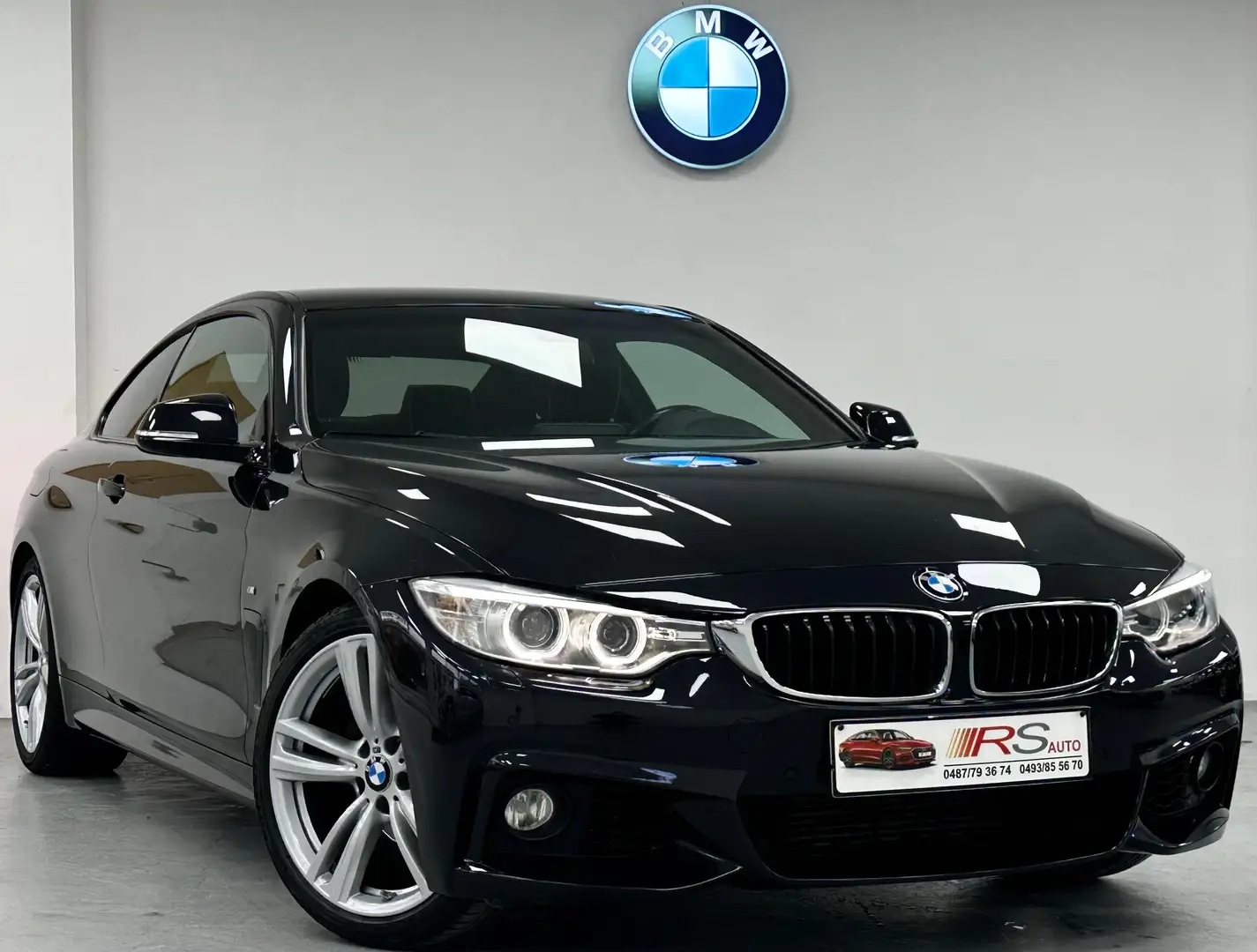 BMW 418 Coupé dA PACK M- GARANTIE 12 MOIS -PARFAIT ETAT Noir - 2