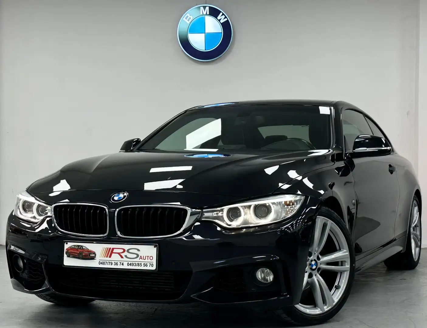 BMW 418 Coupé dA PACK M- GARANTIE 12 MOIS -PARFAIT ETAT Noir - 1