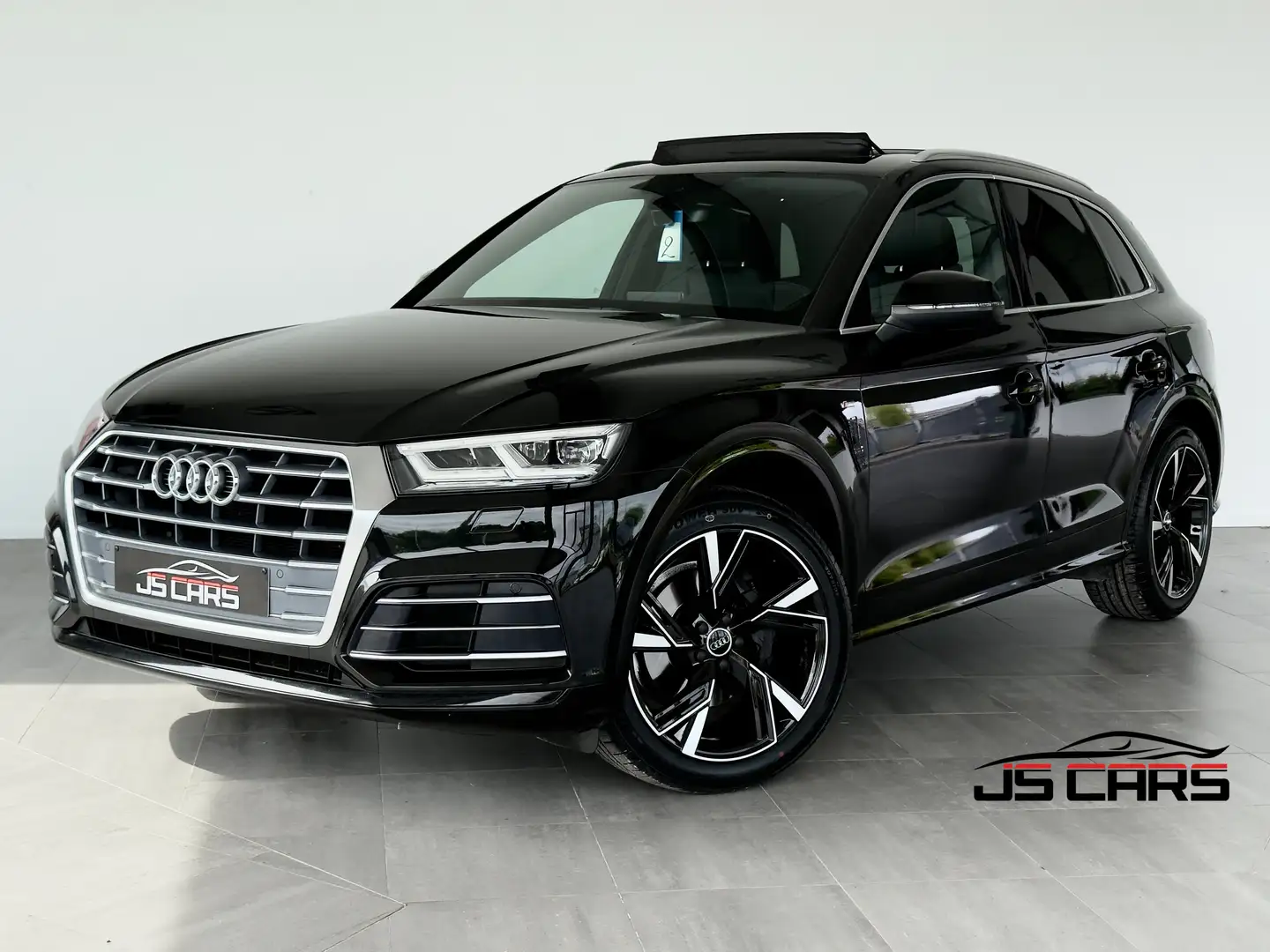 Audi Q5 2.0TDi S-LINE-COCKPIT-T.OUVRANT-GPS-CUIR-PDC-TVA Black - 1