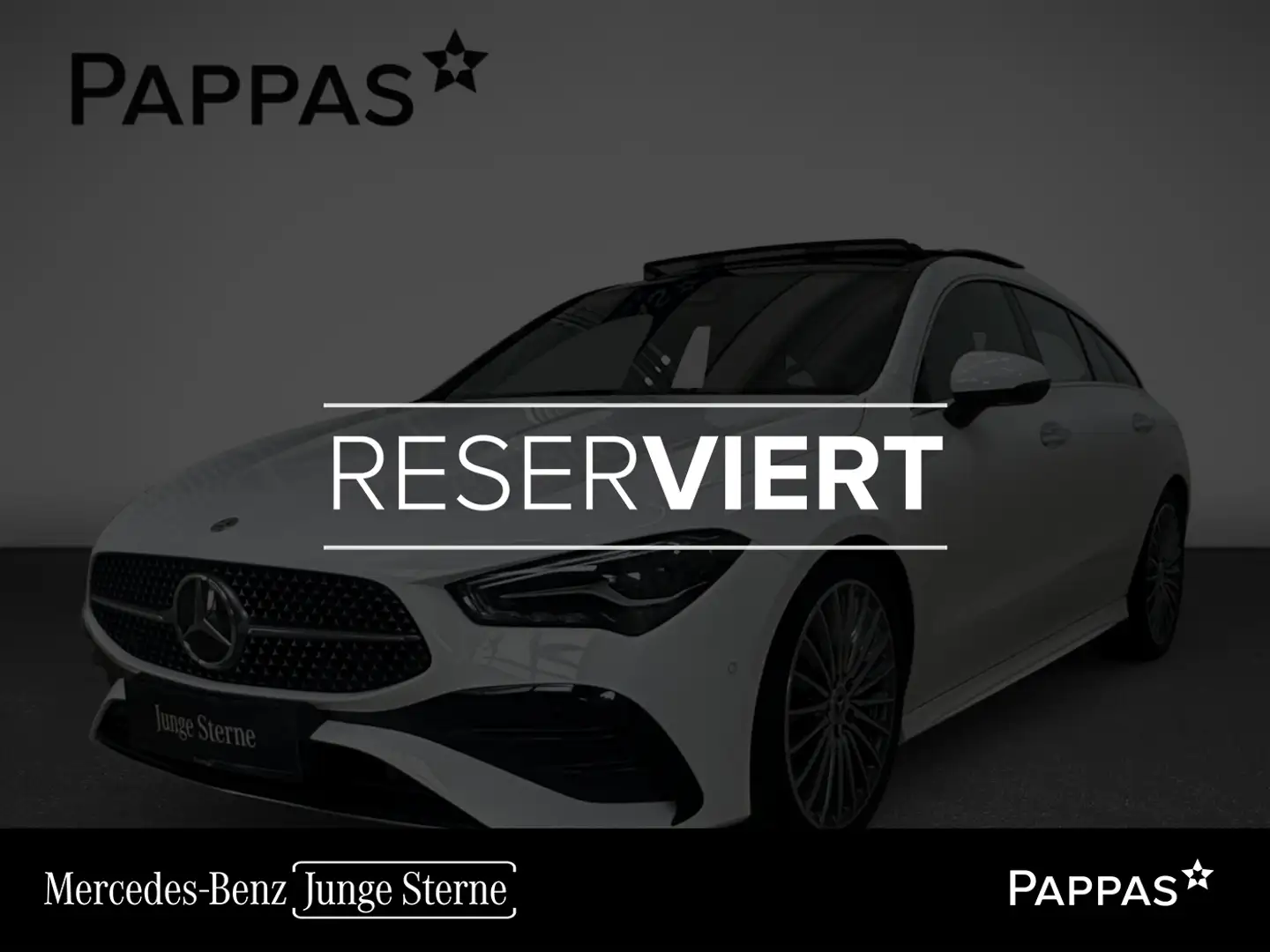 Mercedes-Benz CLA 200 Shooting Brake AMG Line Advanced Plus*Panorama-Sch Blanc - 1