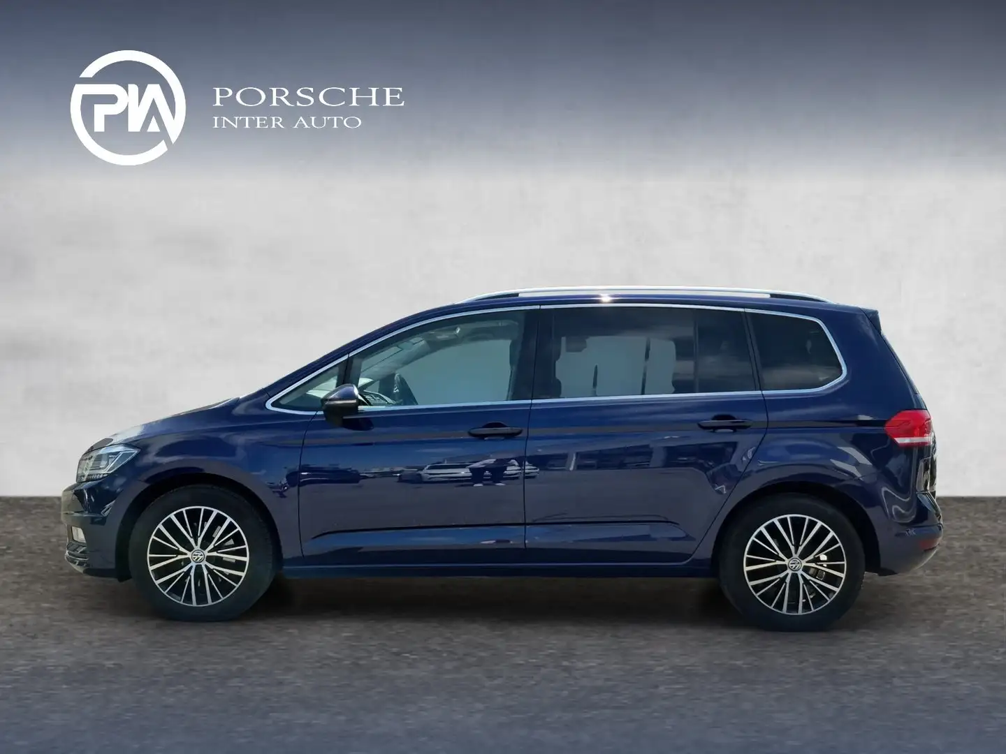 Volkswagen Touran Highline TDI SCR DSG Blau - 2