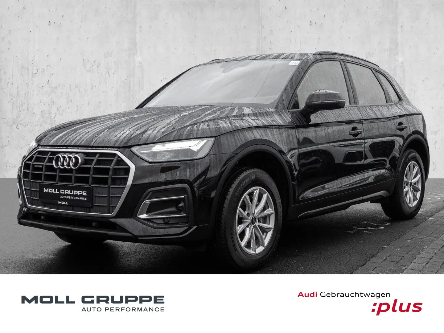 Audi Q5 40 2.0 TDI quattro S tronic Virtuell S Line Interi Schwarz - 1