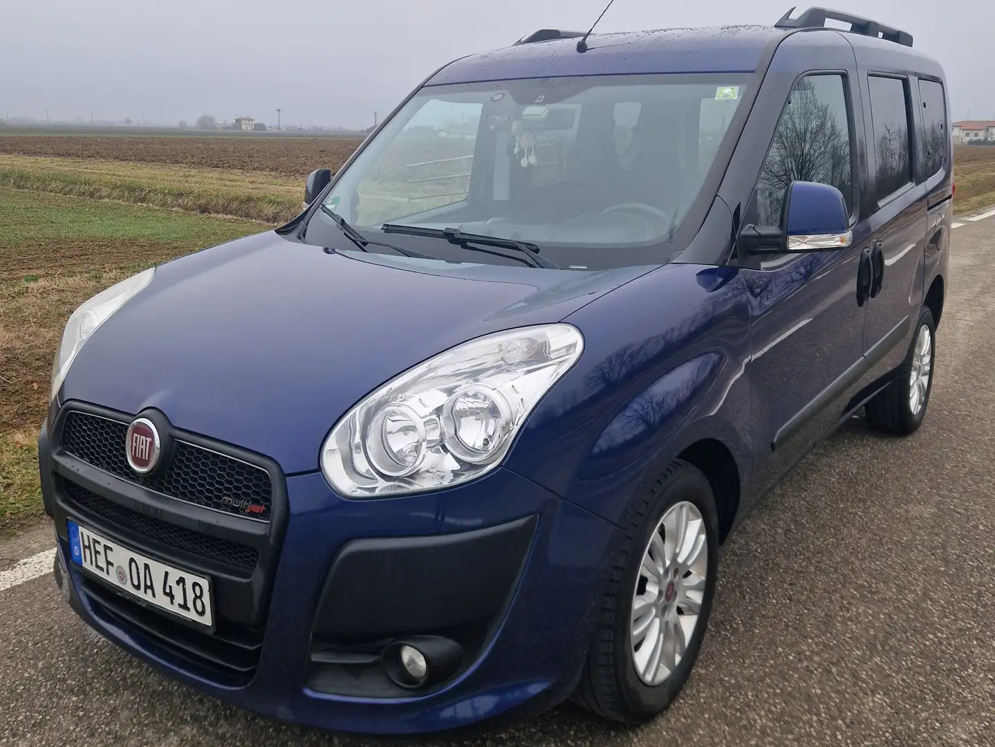 Fiat Doblo Doblo 2.0 mjt 16v Emotion Azul - 1