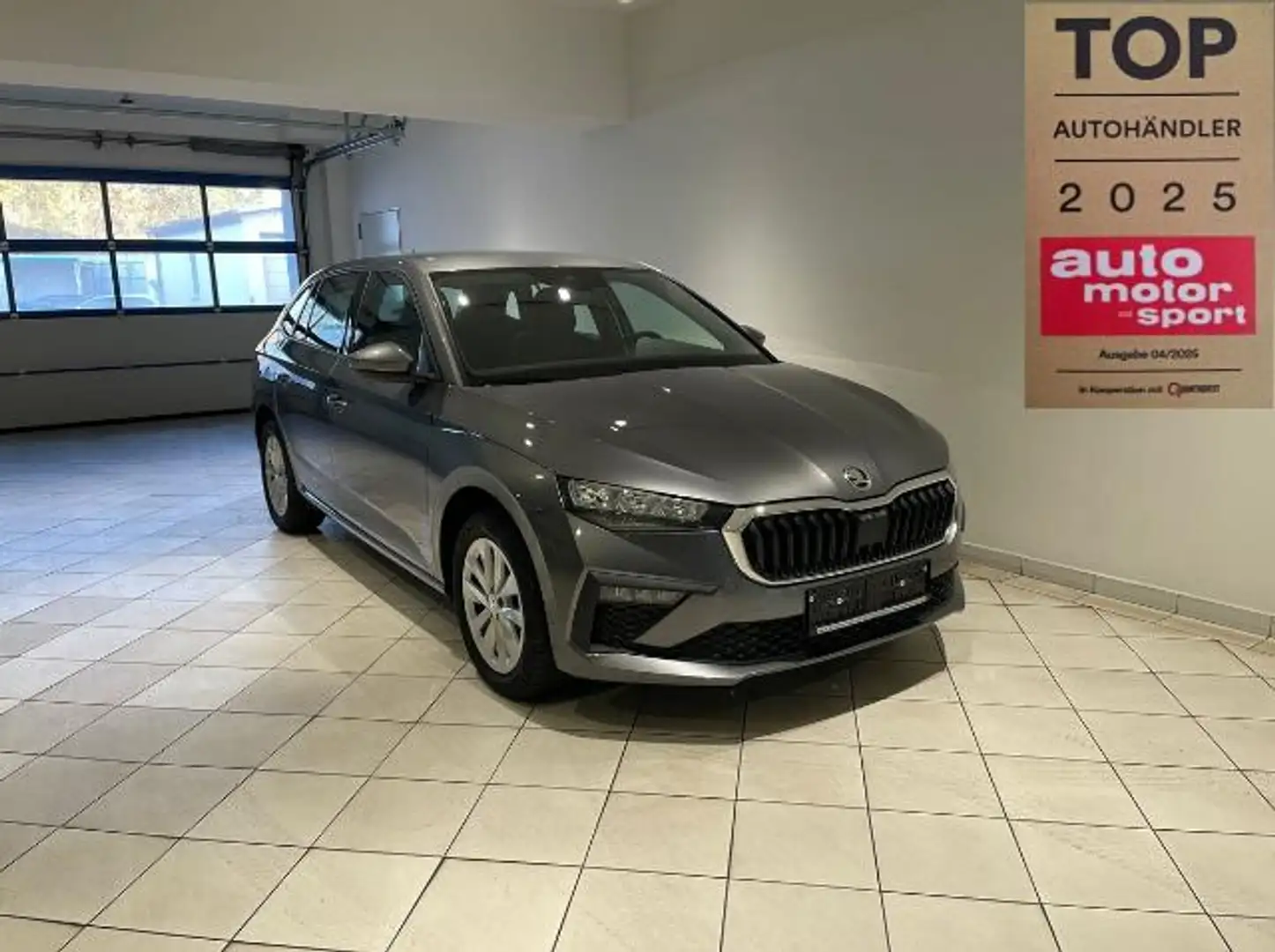Skoda Scala 1.0TSI 5J.Garantie SHZ APP 2-Zonen Klimaautomatik Grau - 1