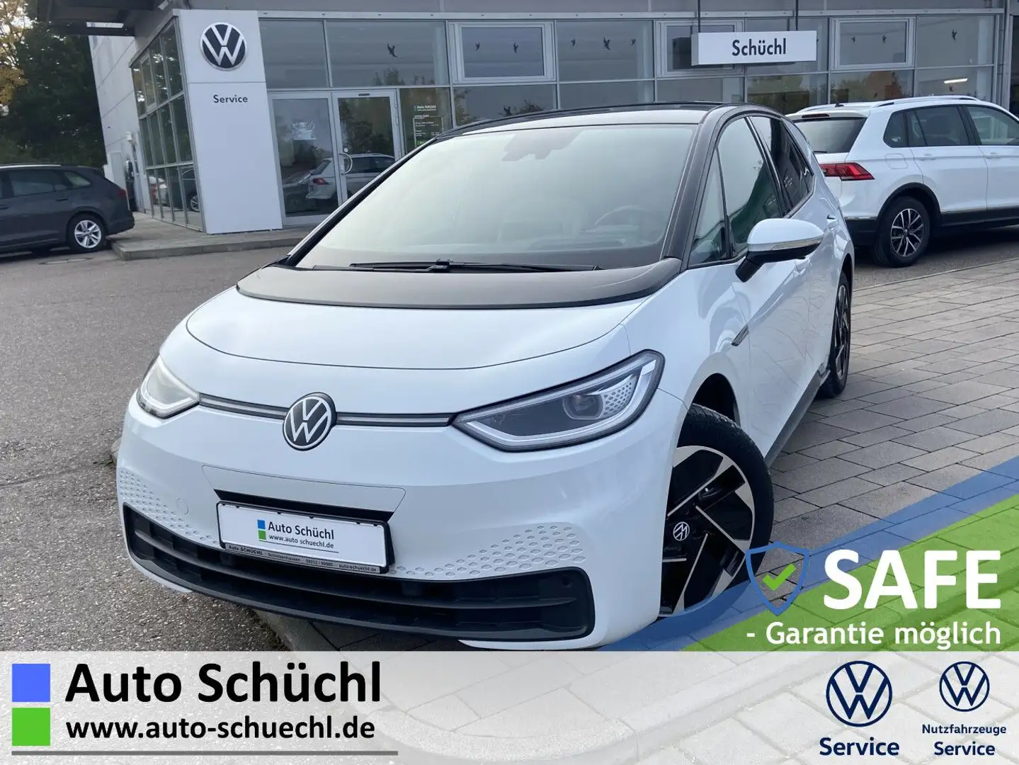 Volkswagen ID.3 PRO-PERFORMANCE WÄRMEPUMPE +5-SITZER+18"+N Weiß - 1