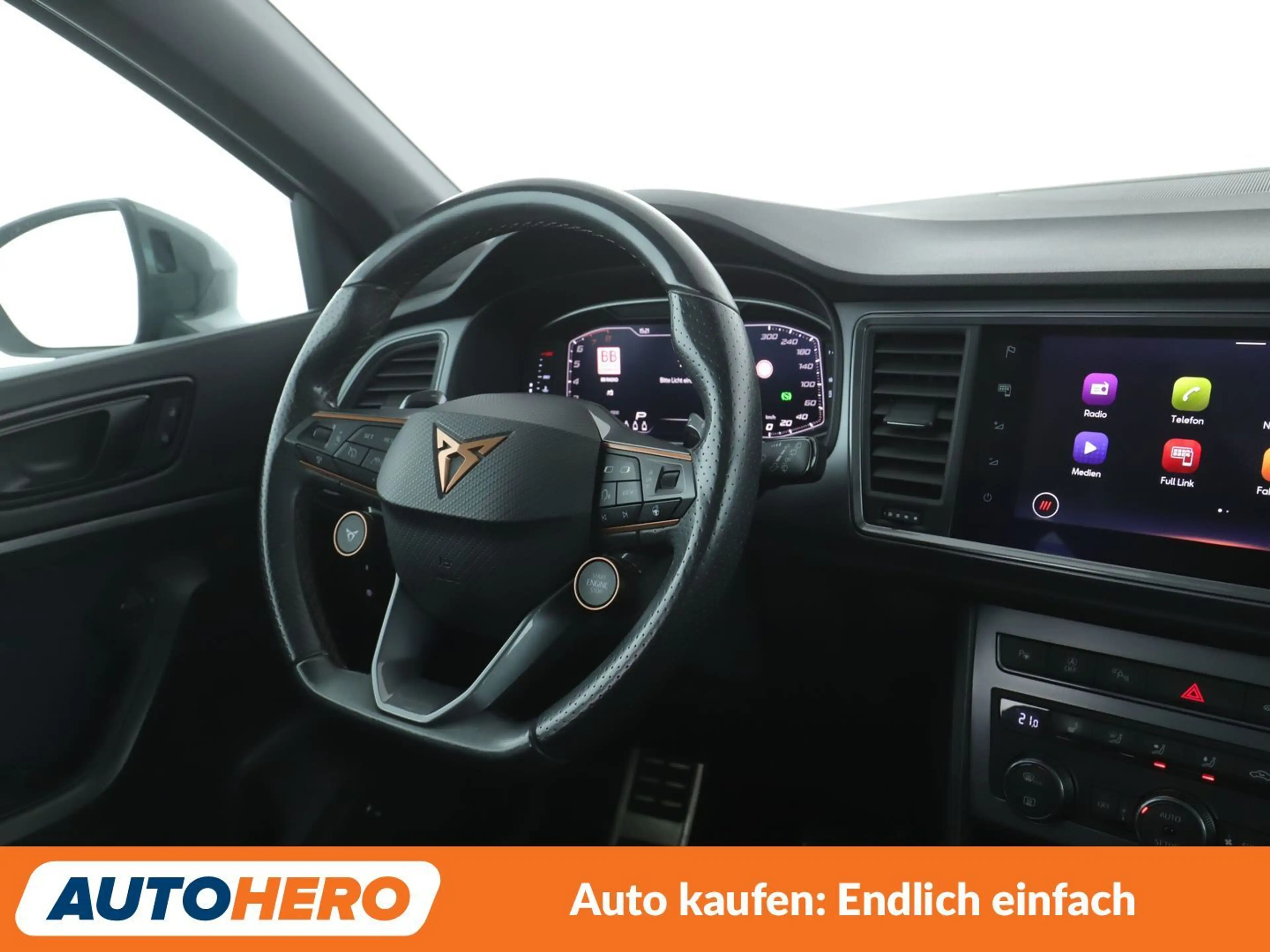 CUPRA Ateca 2.0 TSI 4Drive Aut.*360CAM*NAVI*ACC*LED*PDC*SHZ* — photo 13