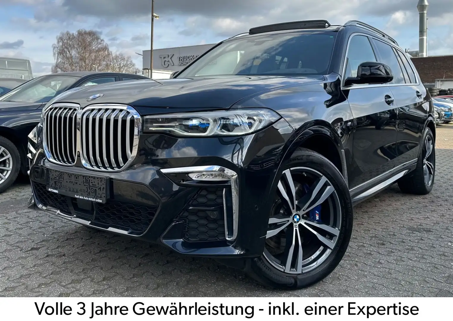 BMW X7 30d *M-SPORT*MASSAGE-AHK-7SITZER-SITZLÜFTUNG- Schwarz - 1